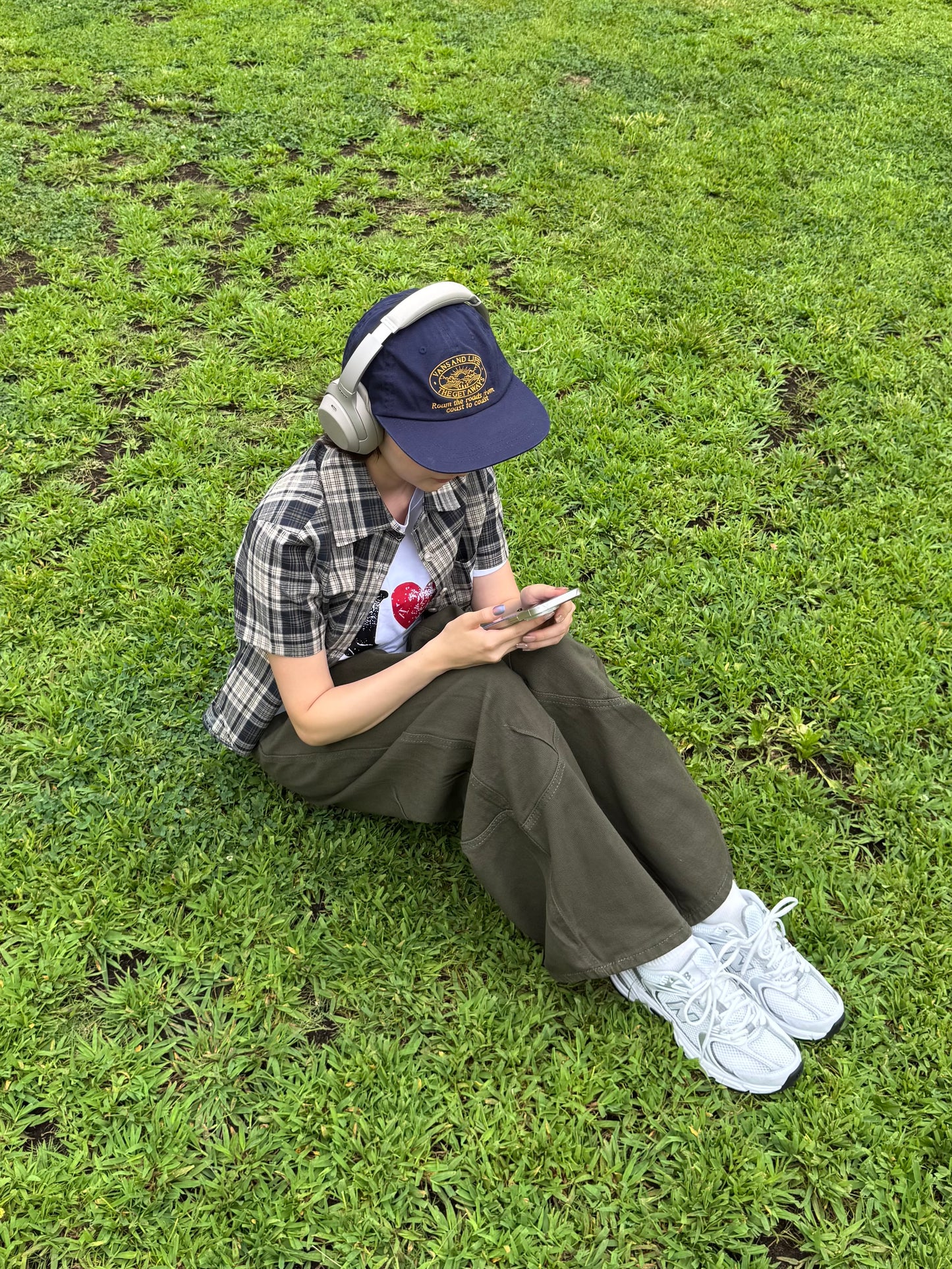 ショート丈チェックシャツ DPB91005