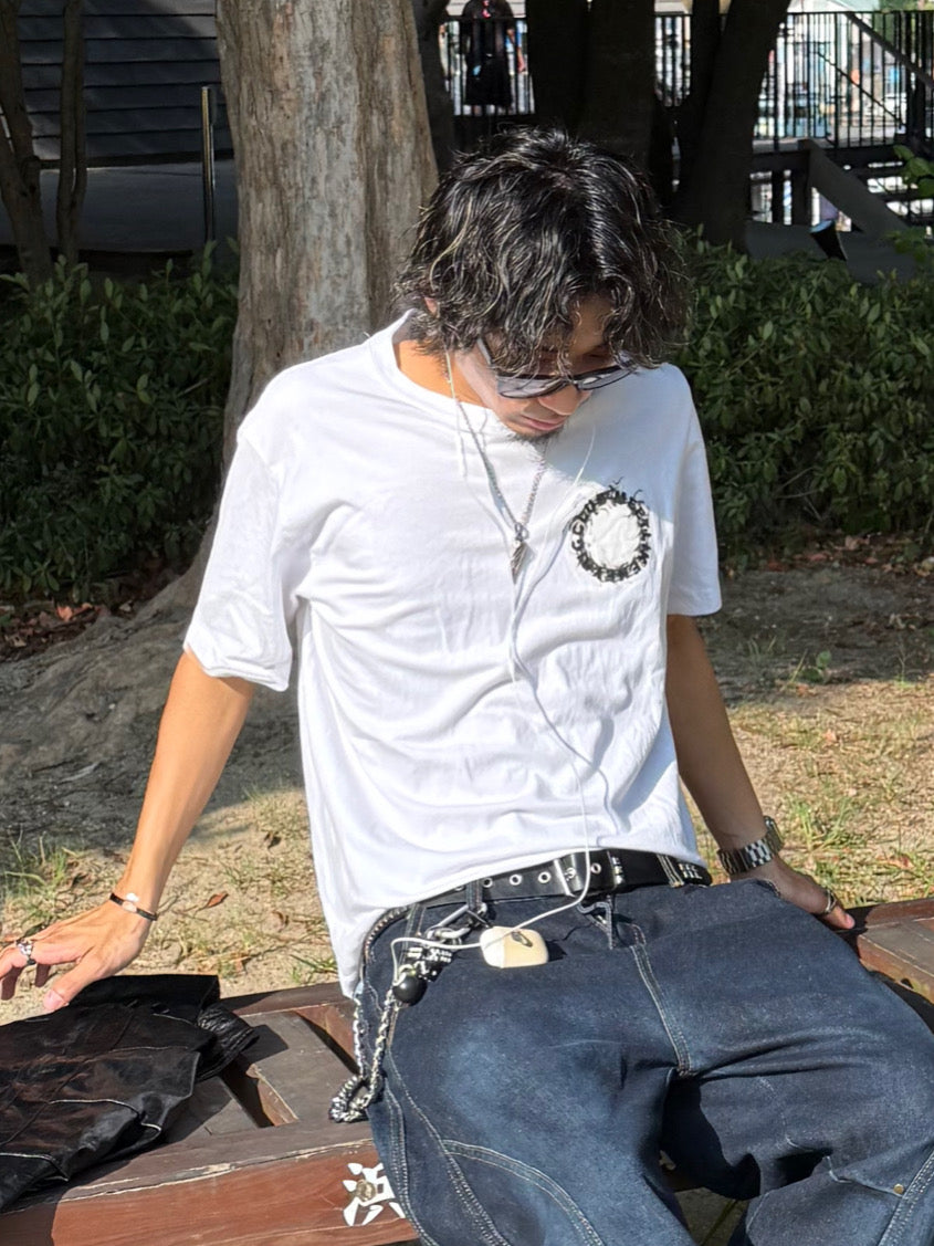 ダブルサークルロゴTシャツ DPB90003