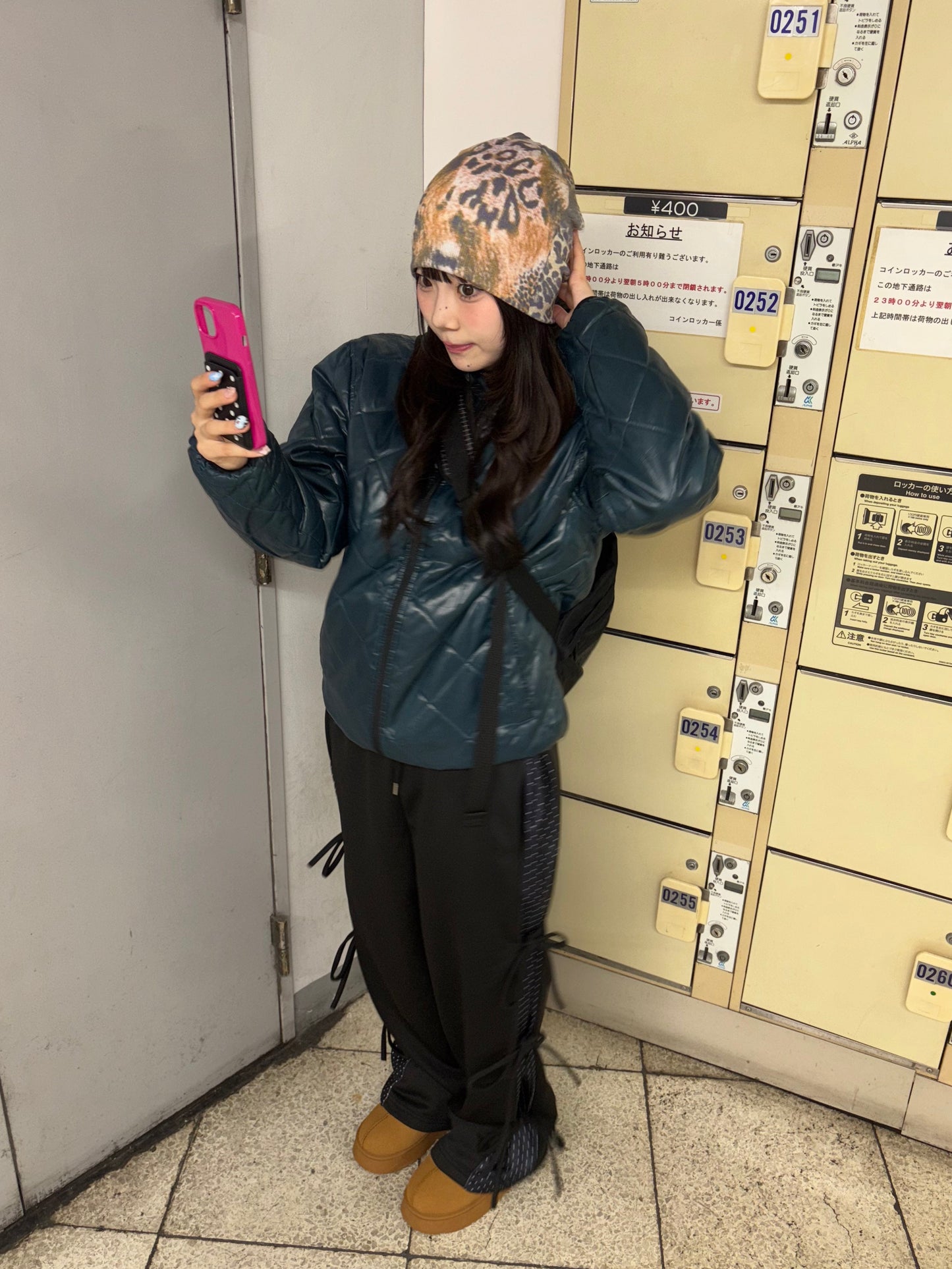 ラインドットリボンスウェットパンツ DPB89140