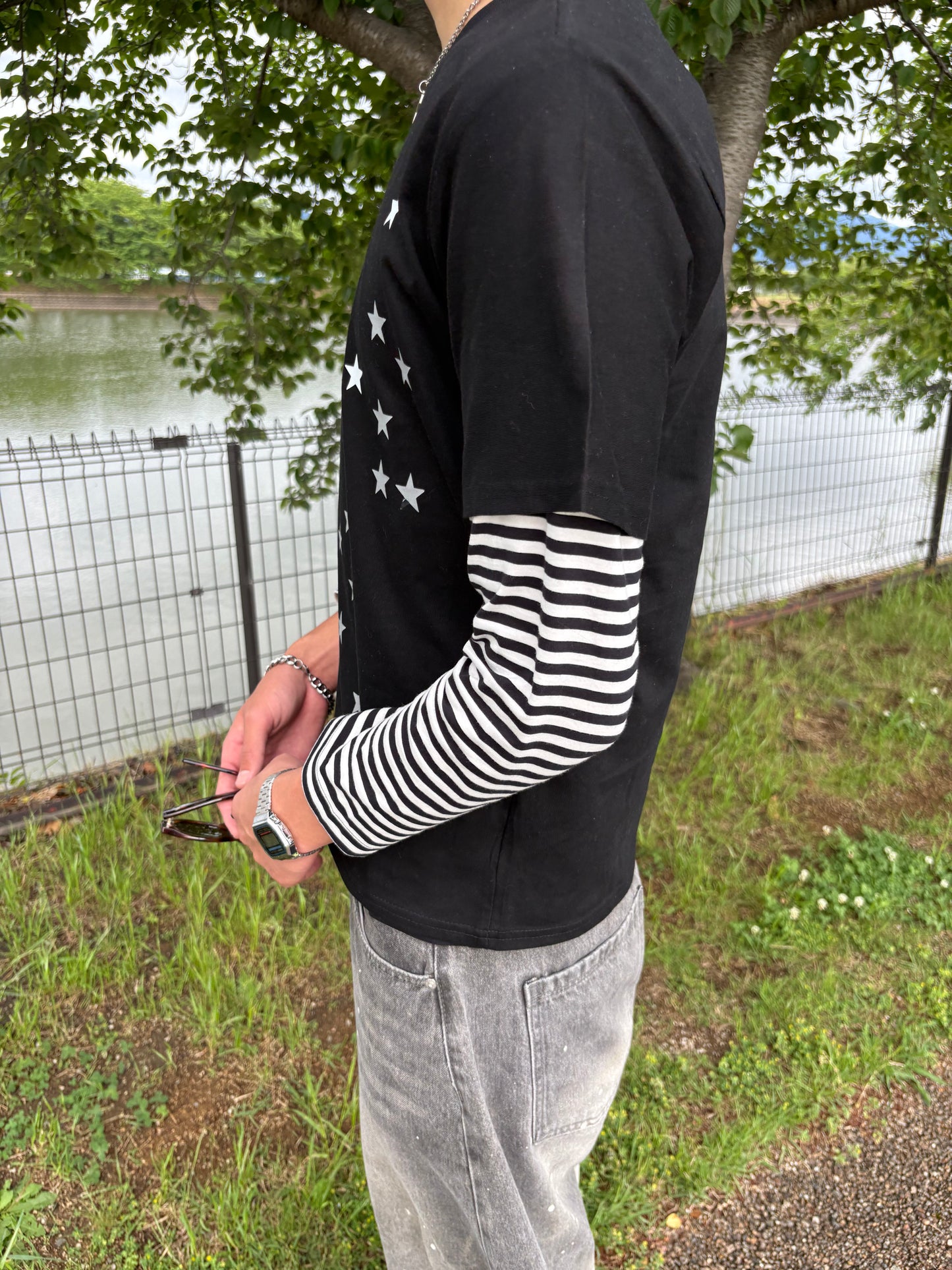 スターブラックTシャツ DPC10022