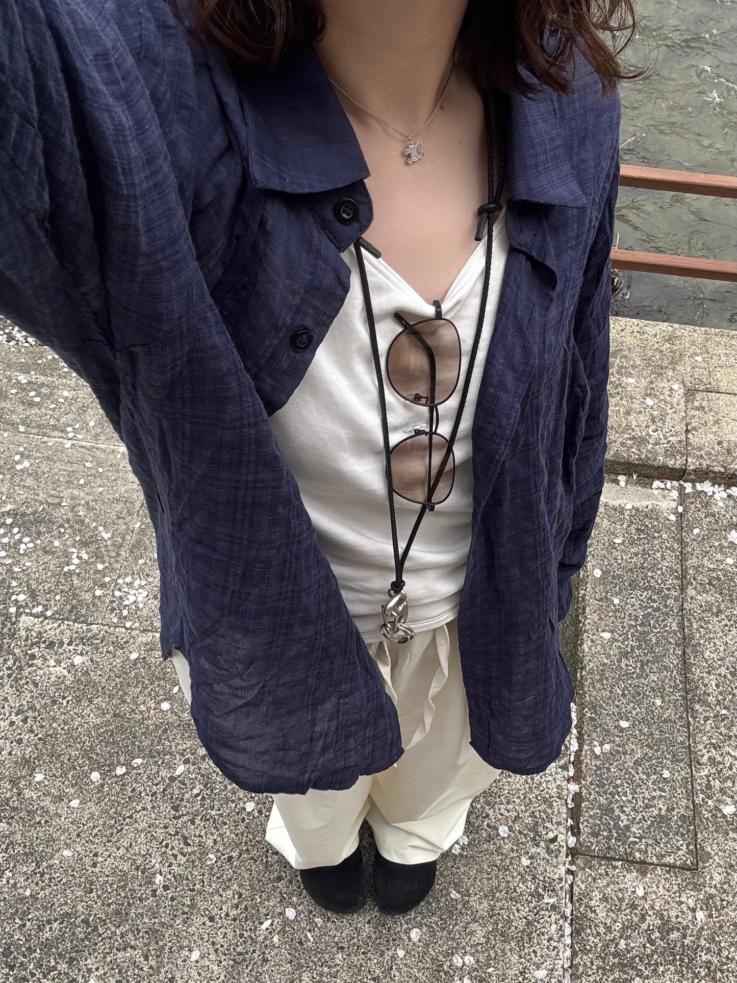 リネンライクワイドパンツ DPC03040