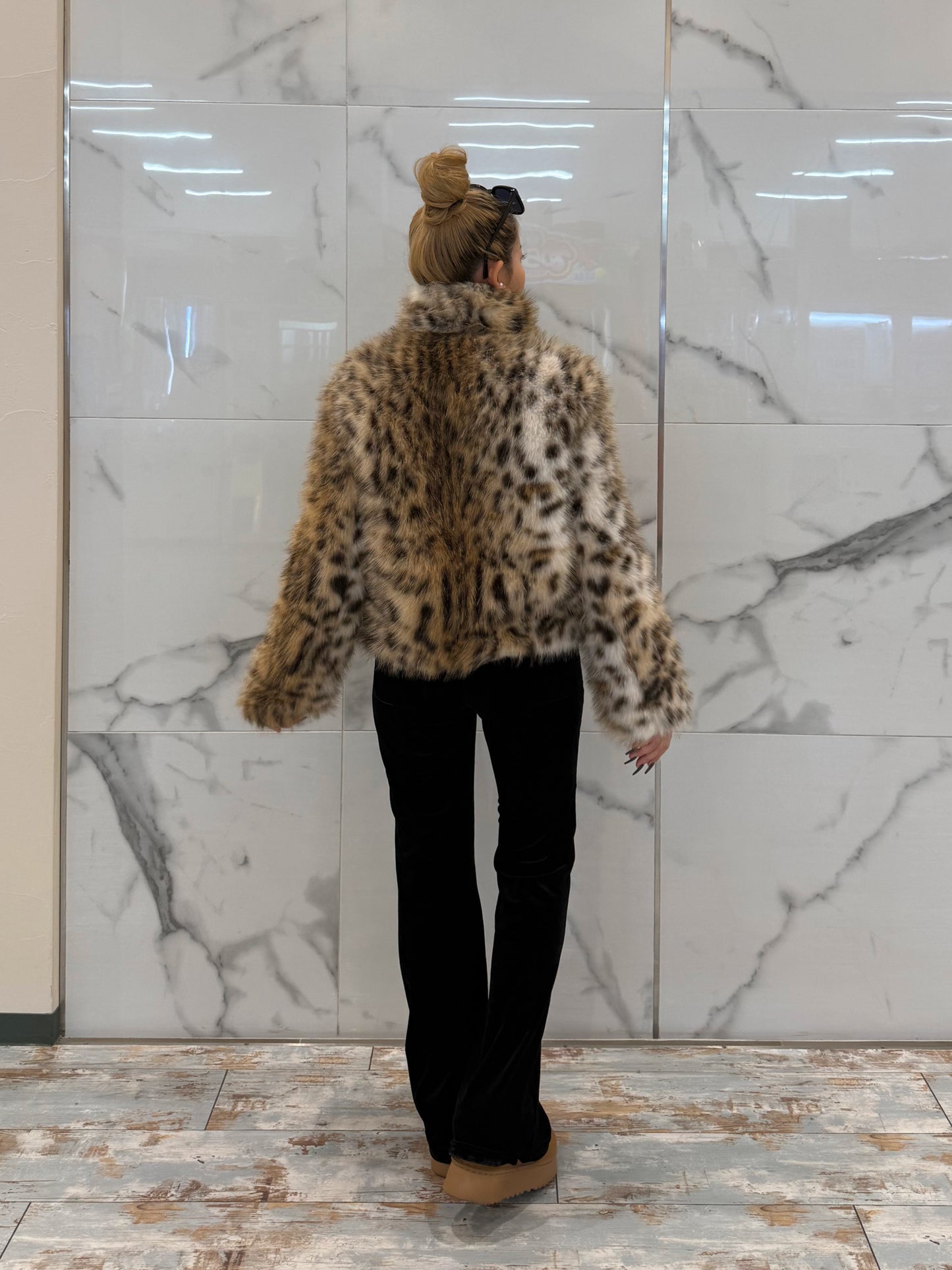 レオパードミニファーコート DPB73539