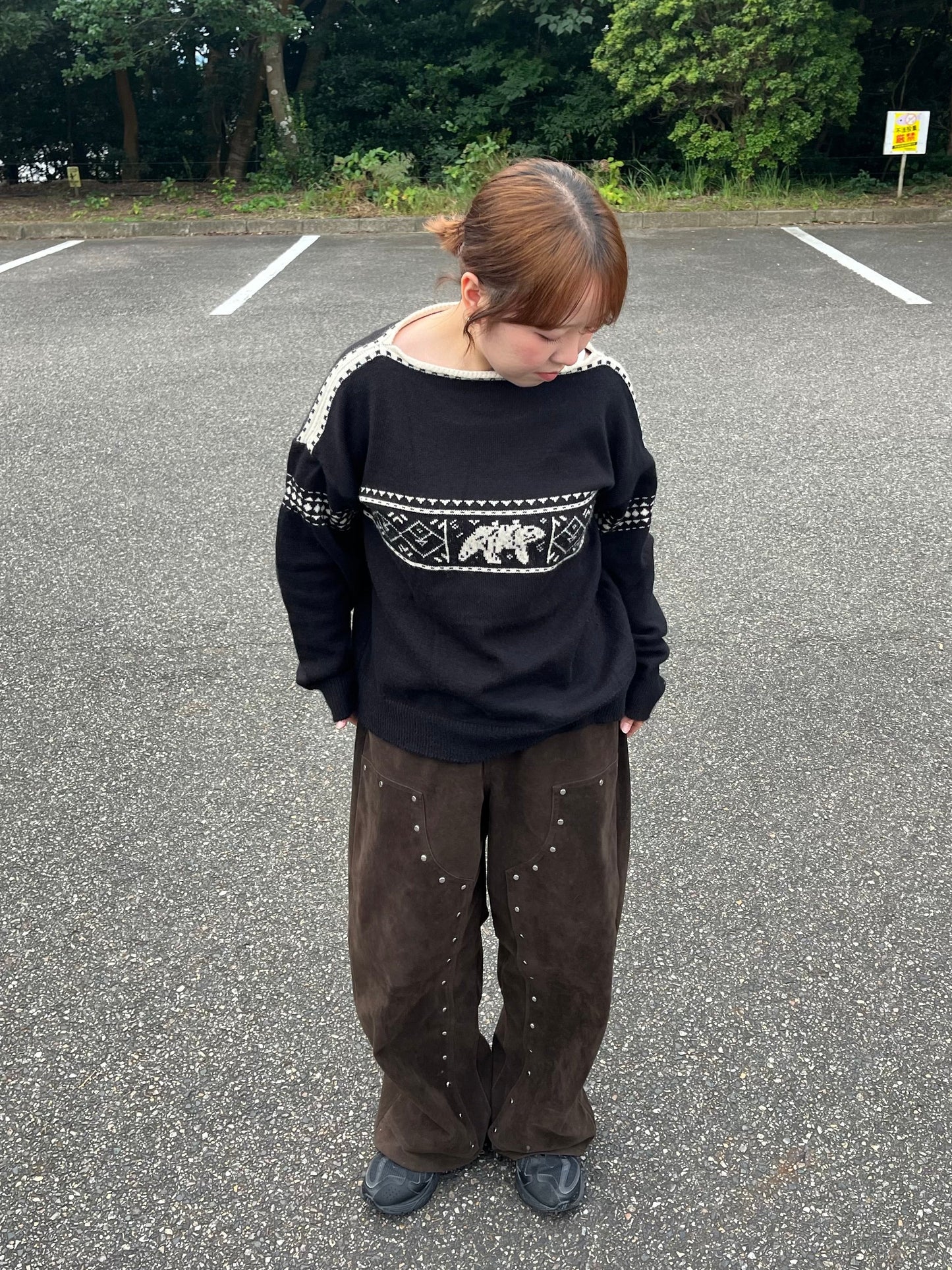 ワンショルノルディックニット DPB97019