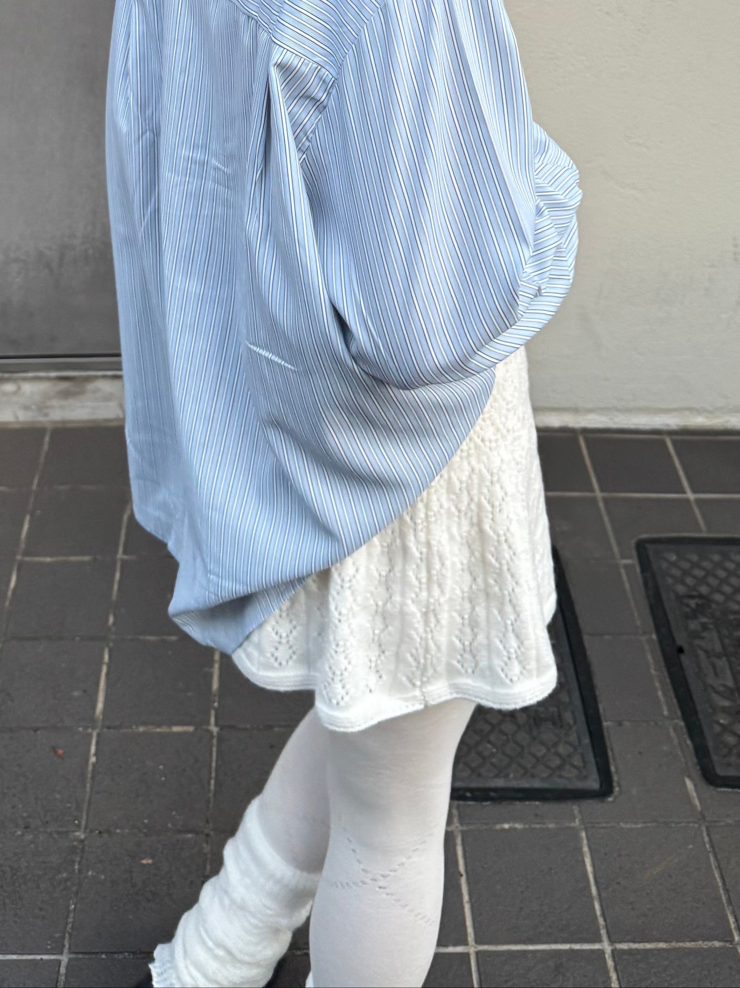 レースニットミニスカート DPC03022