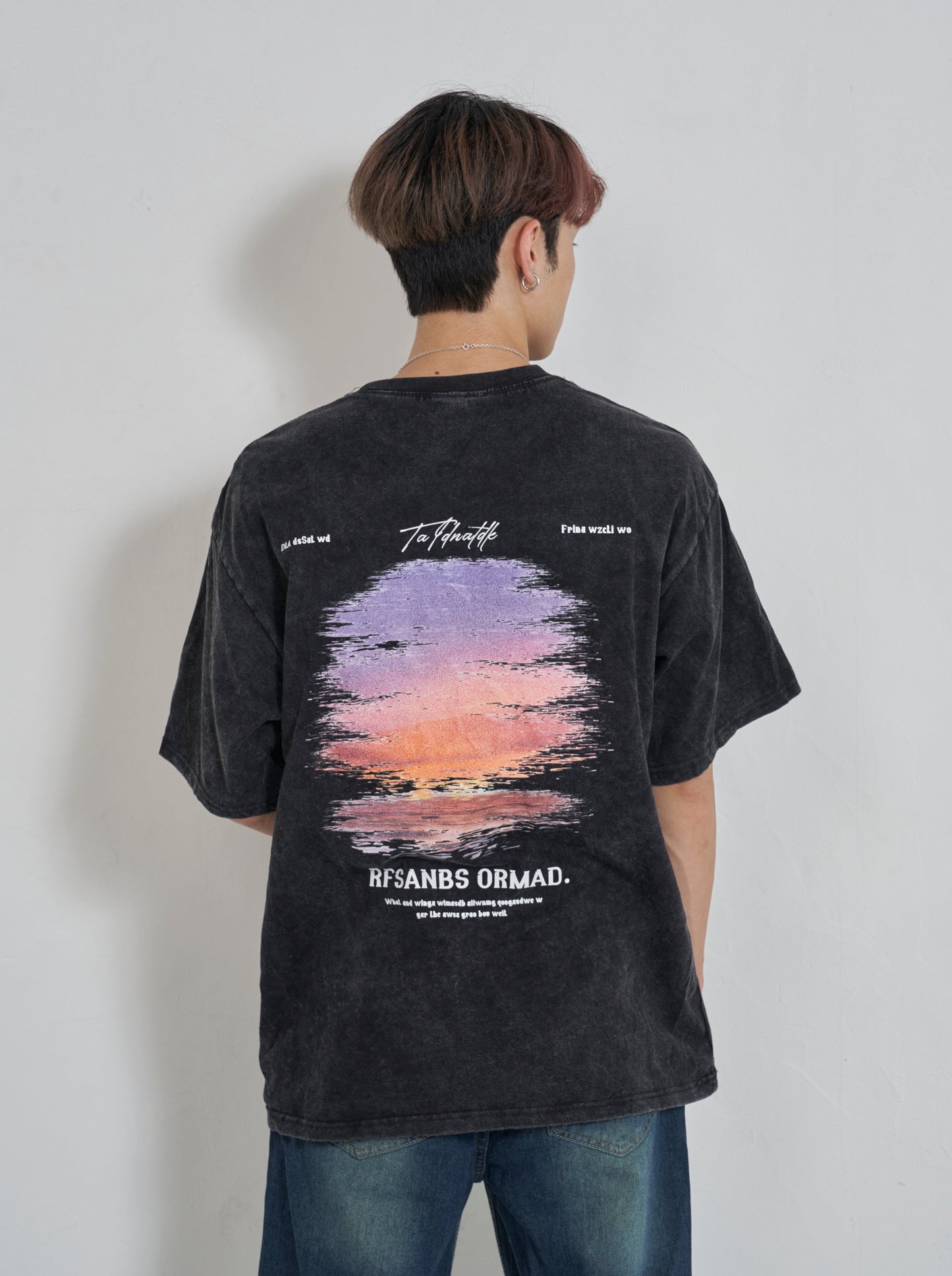 サンセットバックTシャツ SPA08002