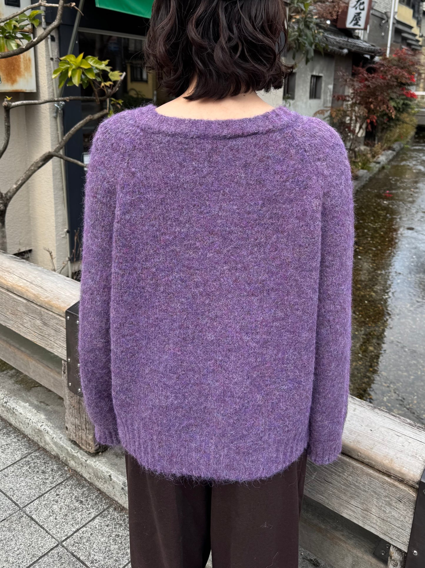 ヘンリーネックボタンニット DPC03005