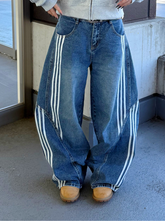 バルーンラインデニムパンツ DPB73531