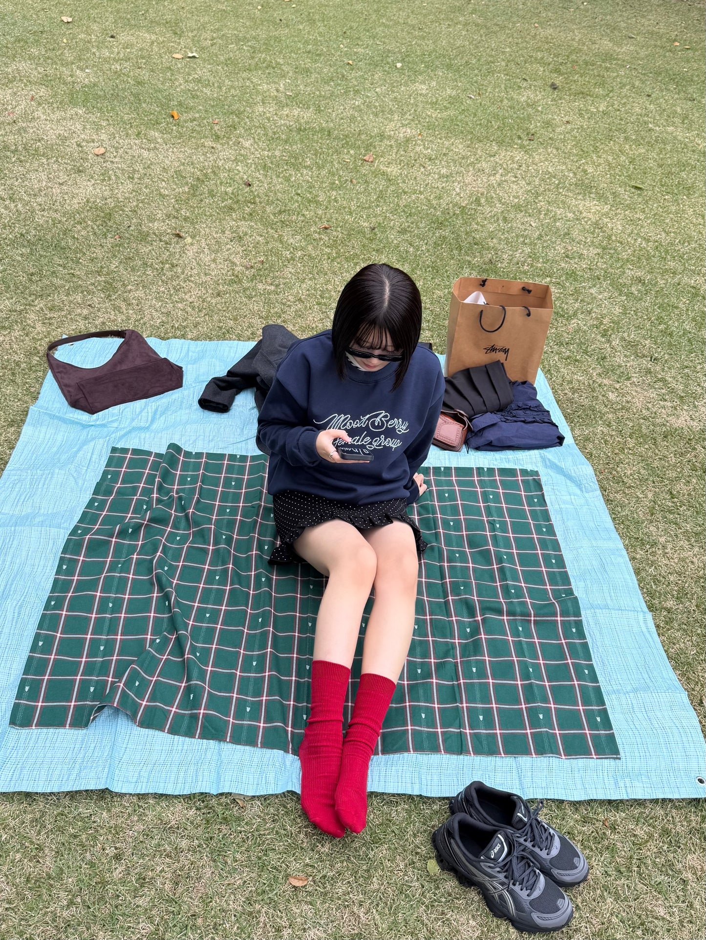 ドットミニフリルスカート DPB93041