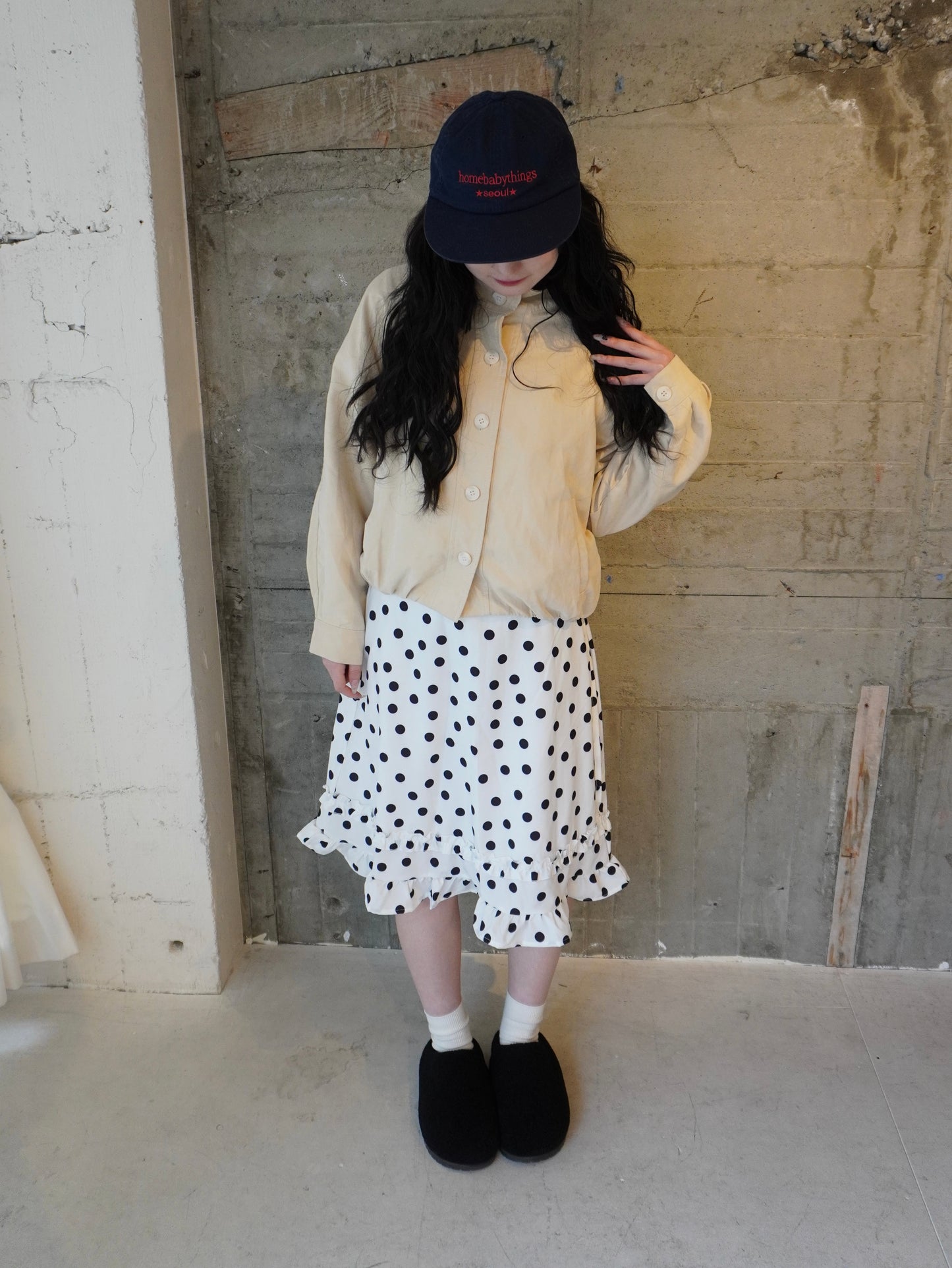 ドットフリルスカート DPB85462