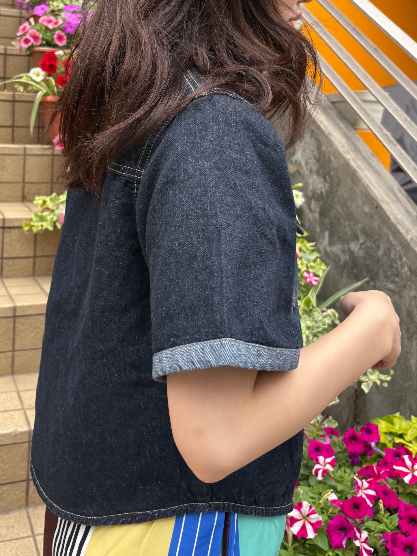 レトロアメリカンデニムTシャツ DPA43788
