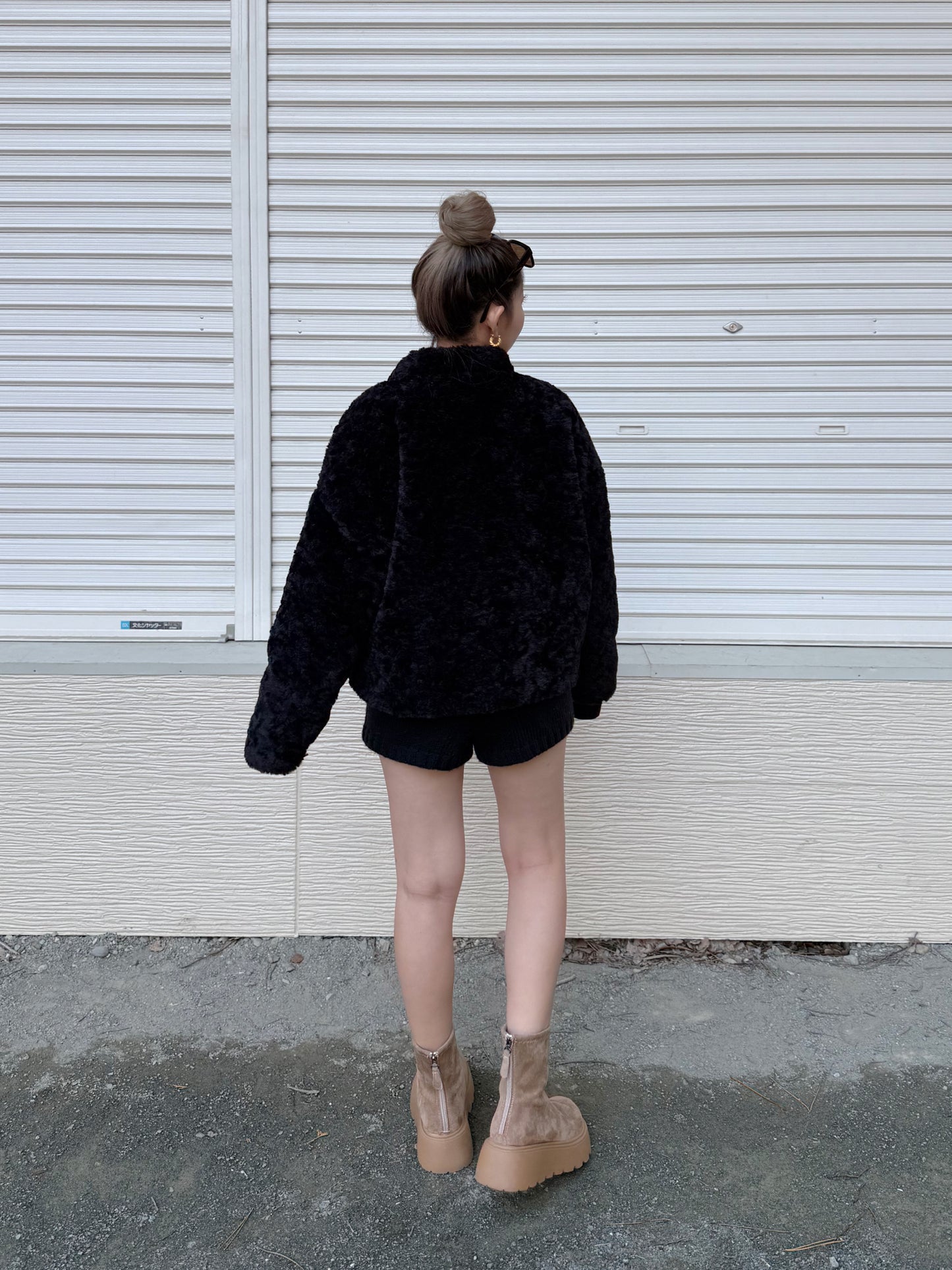 リブニットパンツ DPB73507