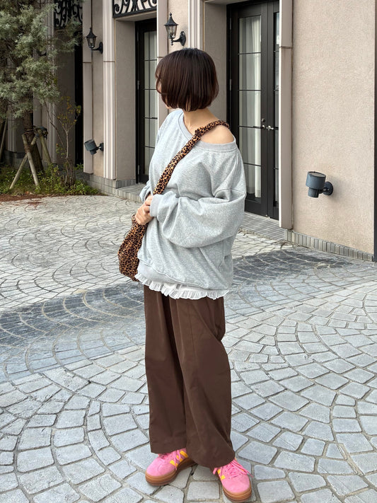 オフショルダースウェット DPA61443