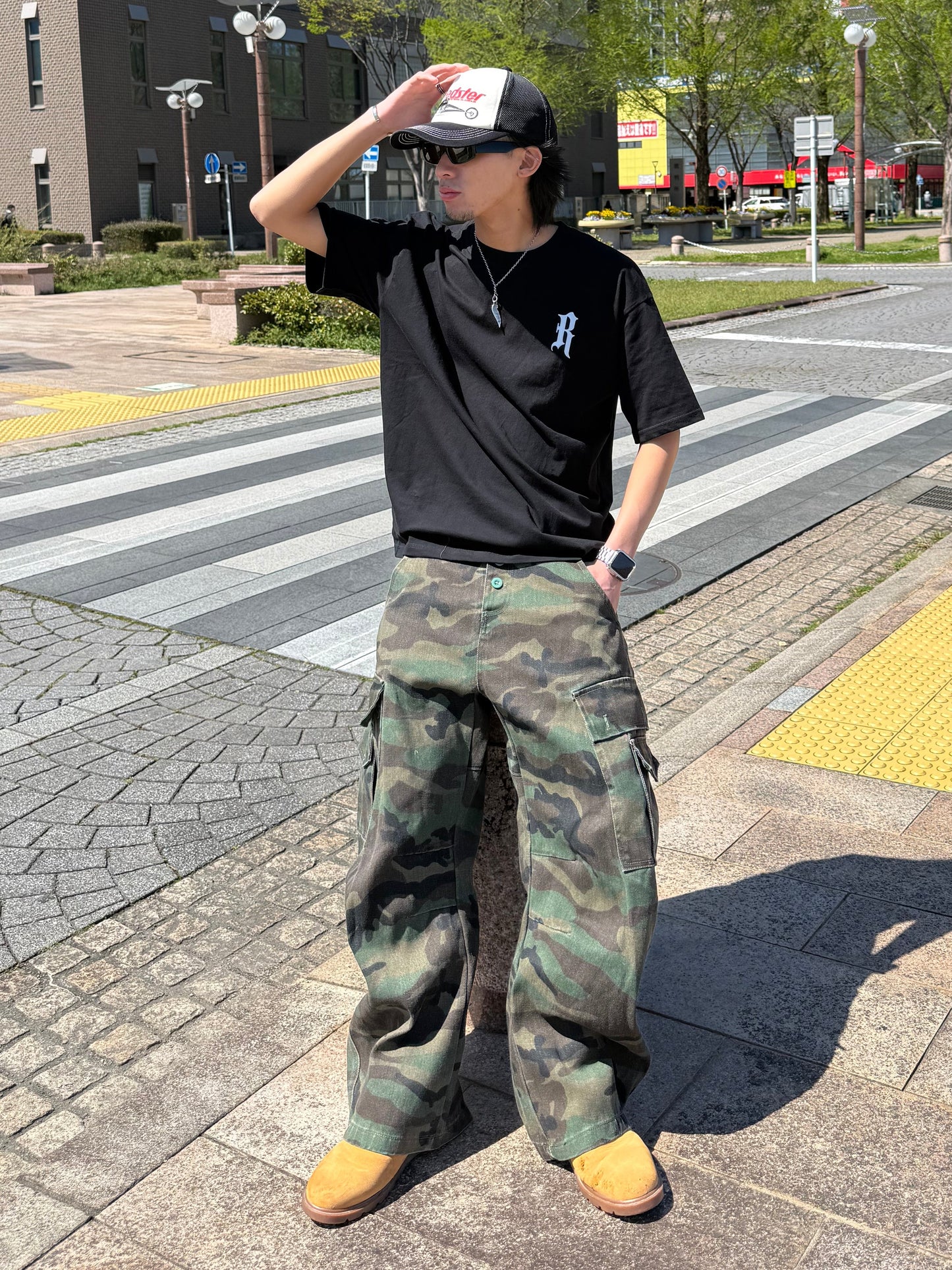 オーバーロゴTシャツ DPB73607