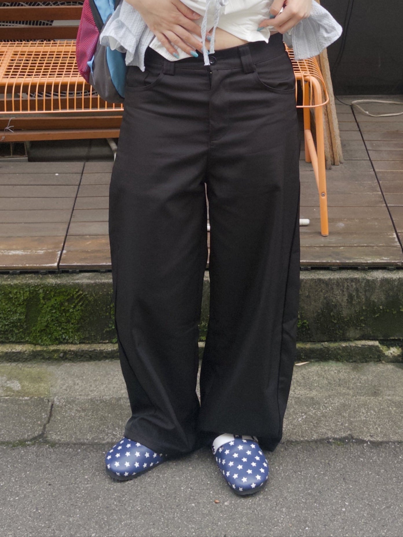 ワイドスラックスパンツ DPB89029