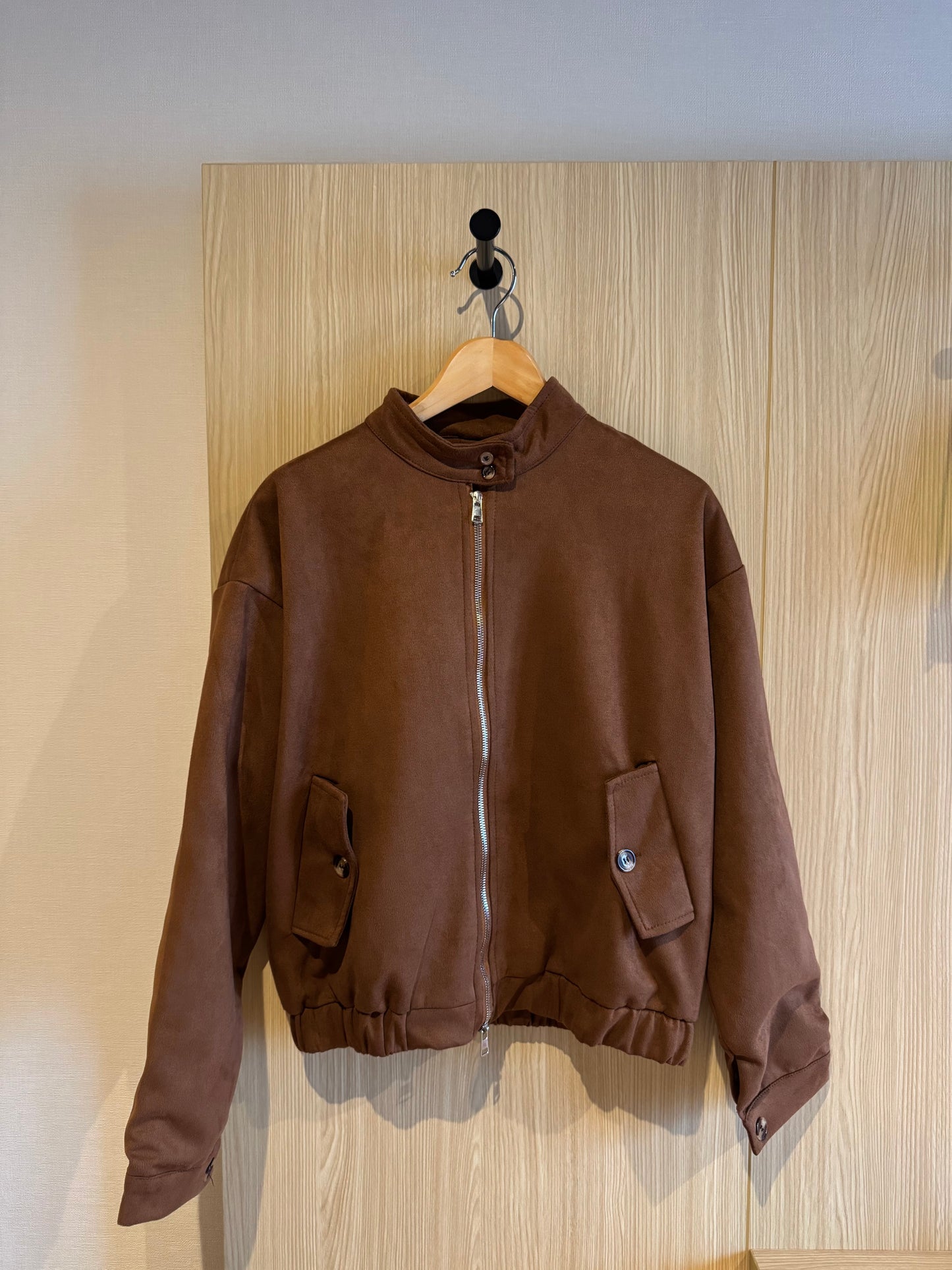 ブラウンスウェードジャケット DPB93022