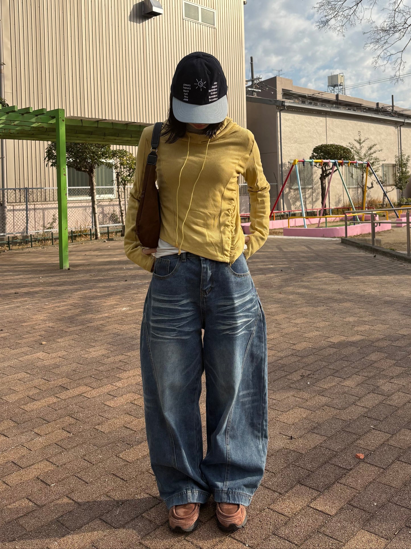 バルーンウォッシュデニムパンツ DPB99037