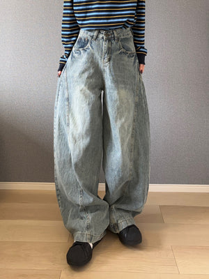 ワイドデニムパンツ DPB88136