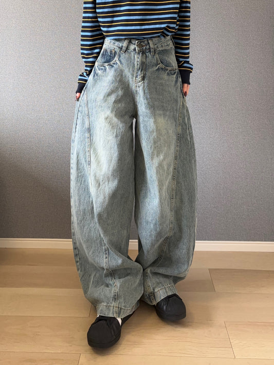ワイドデニムパンツ DPB88136