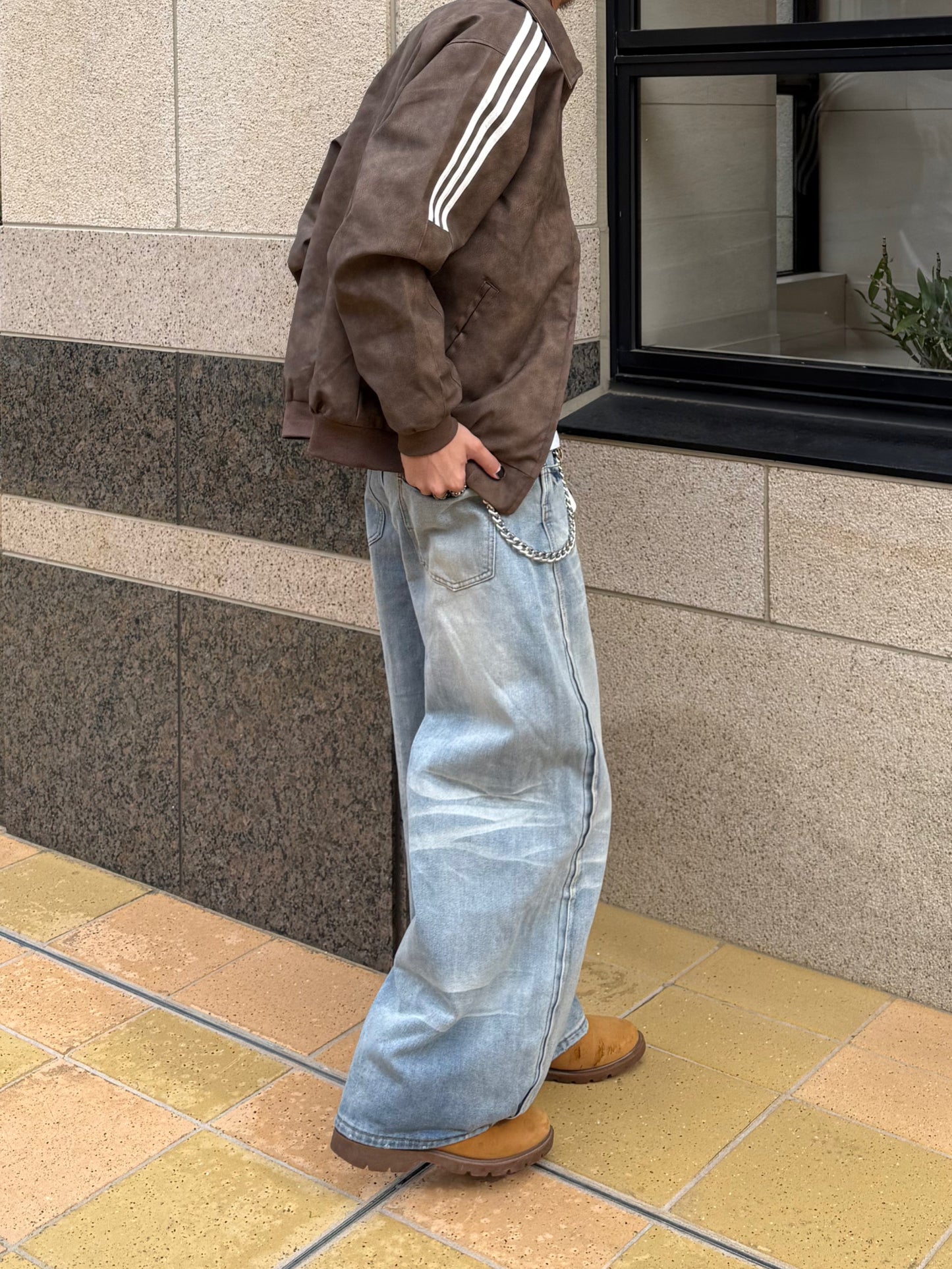 ウォッシュデニムパンツ DPB90079