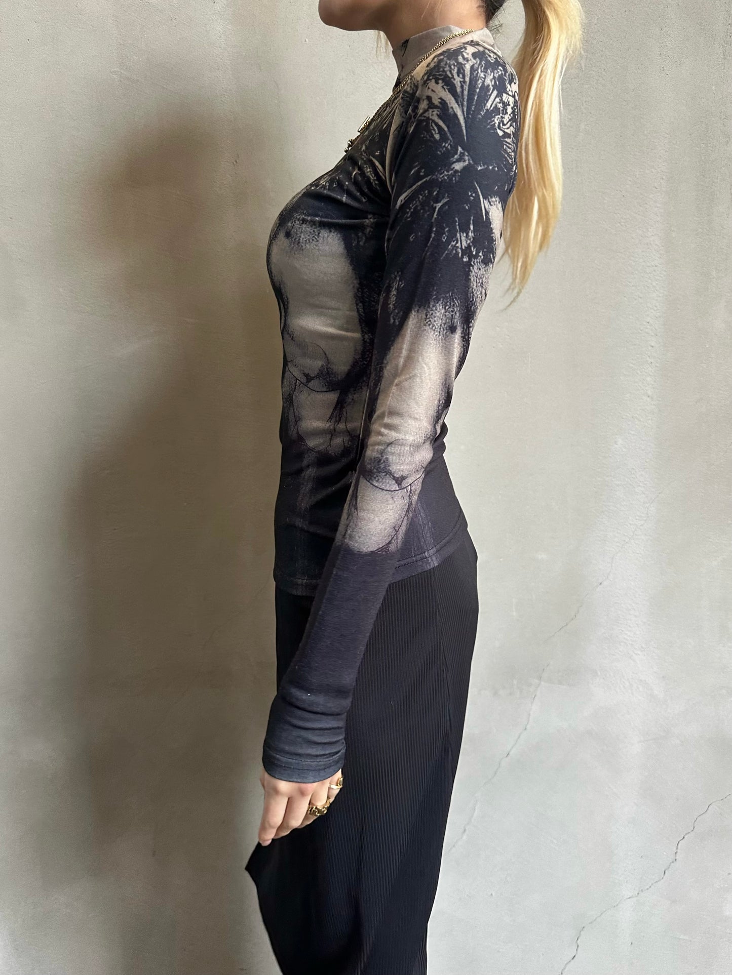 フラワーシースルートップス DPB26661