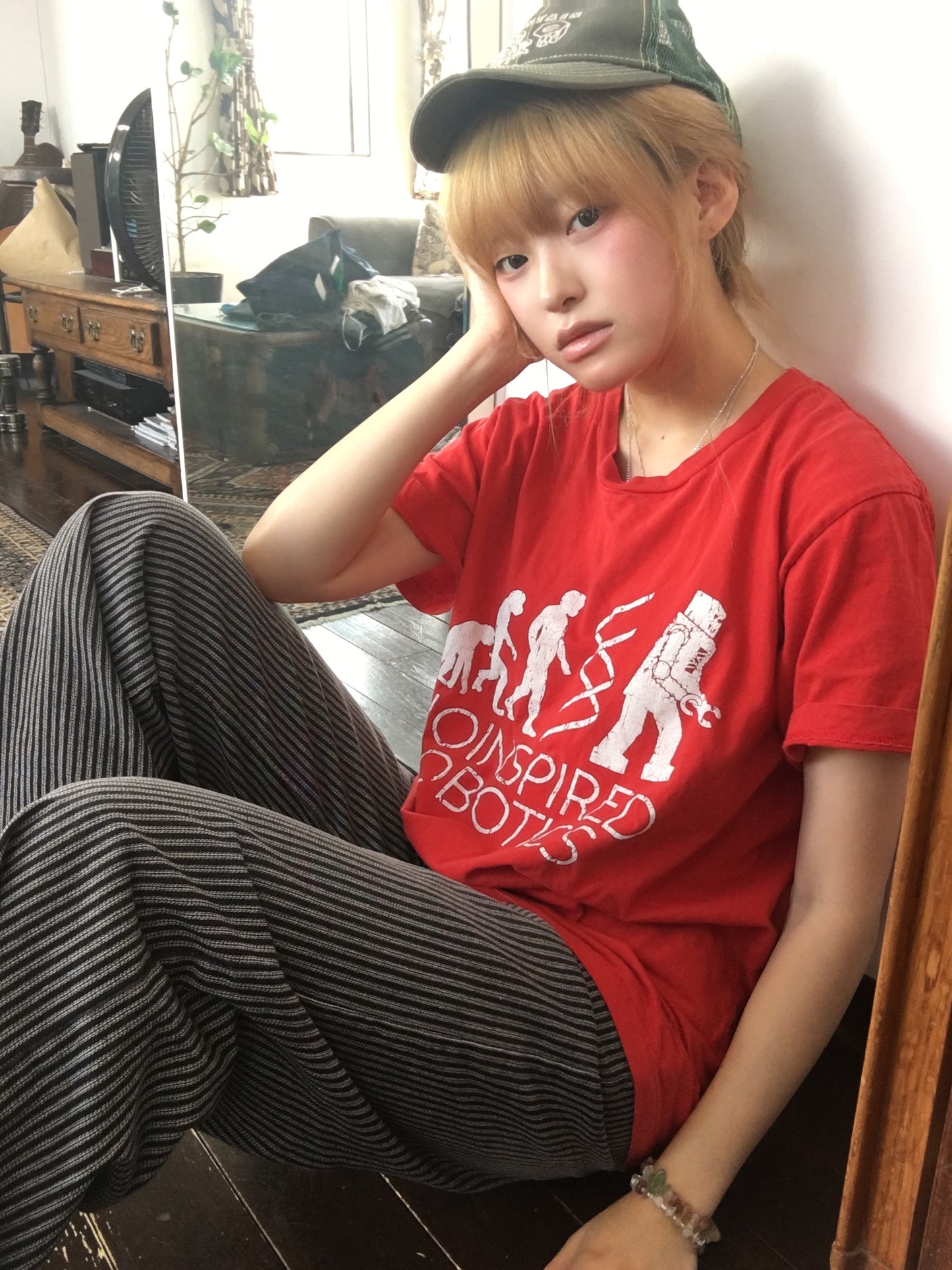 ストライプデニムパンツ DPC09038