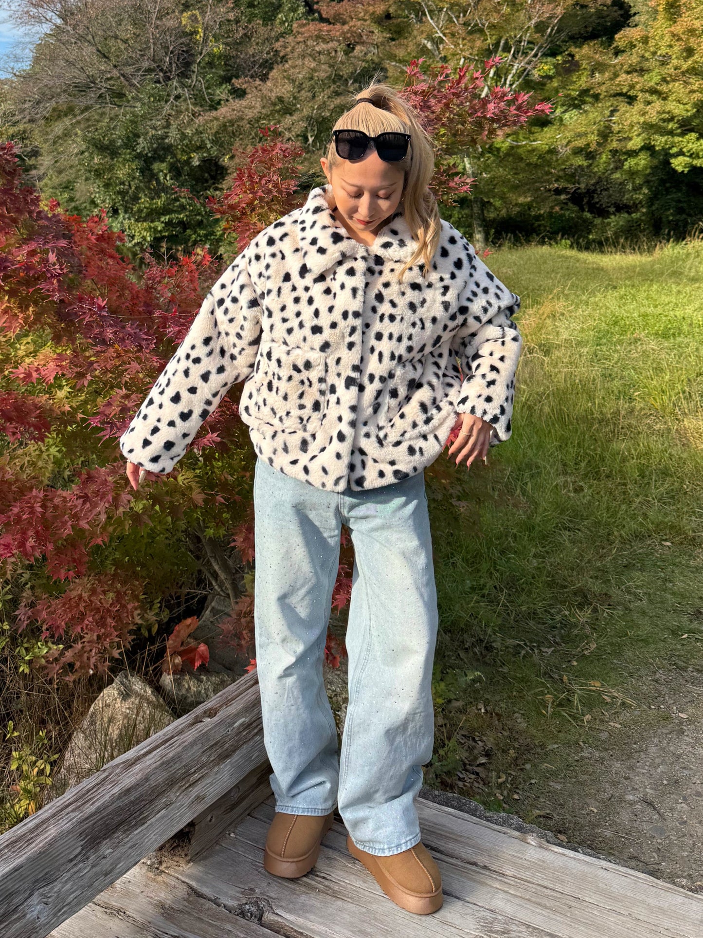 モコモコムートンブーツ DPB73457