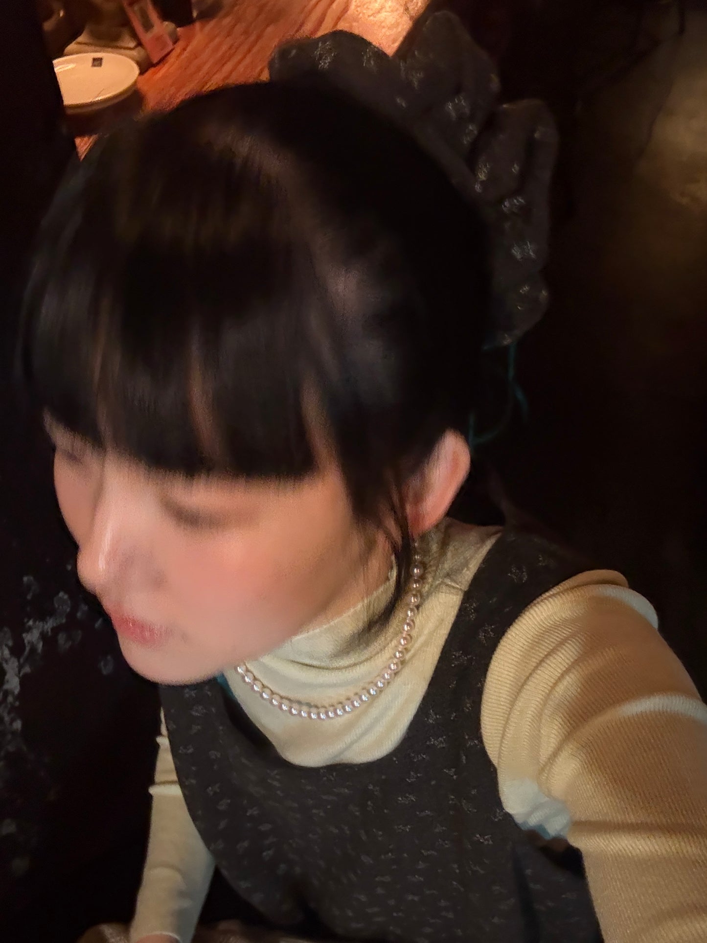 ミニフラワーバルーンワンピース&シュシュ DPA43715