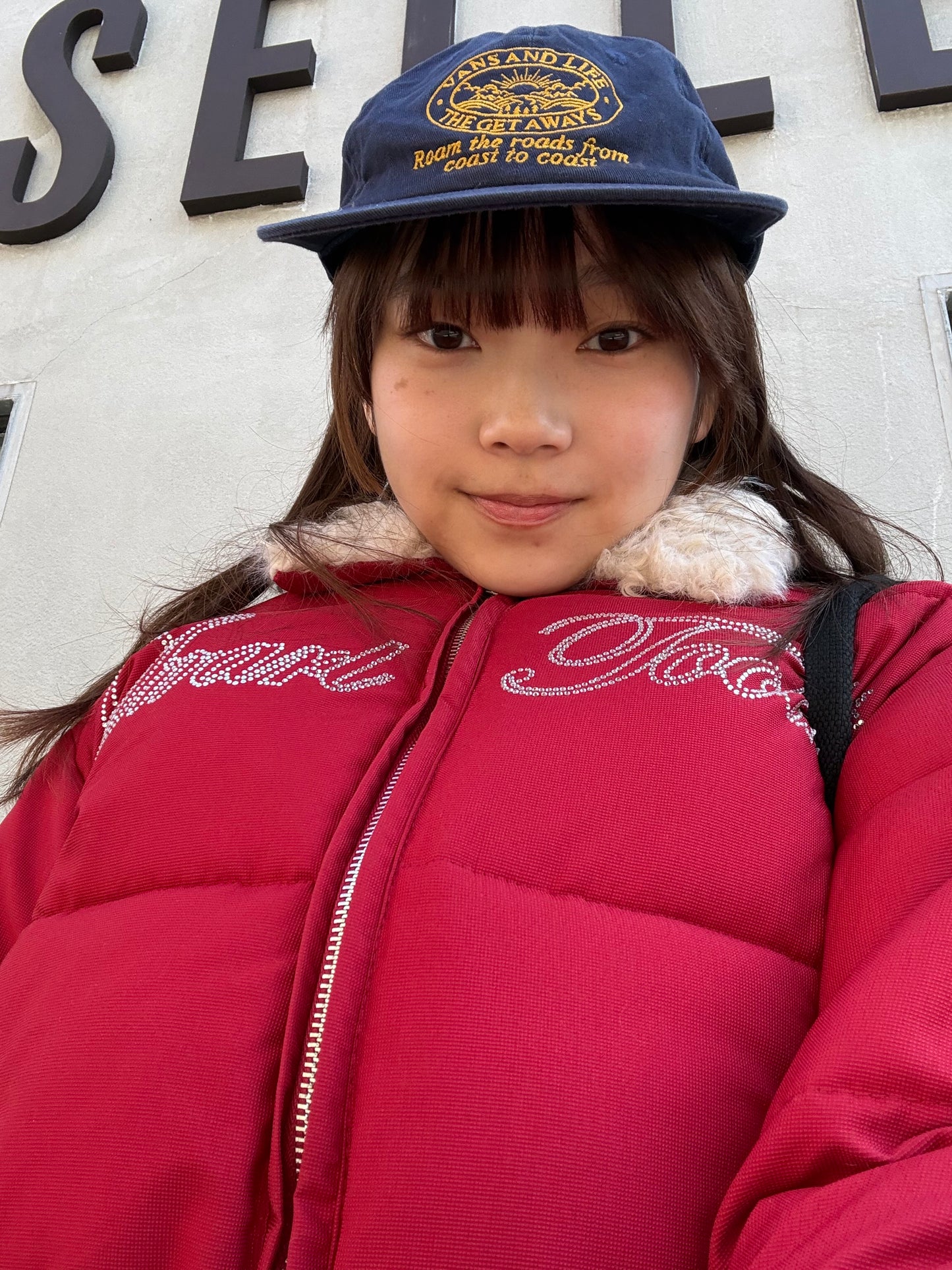 ラメロゴ中綿ジャケット DPB91072