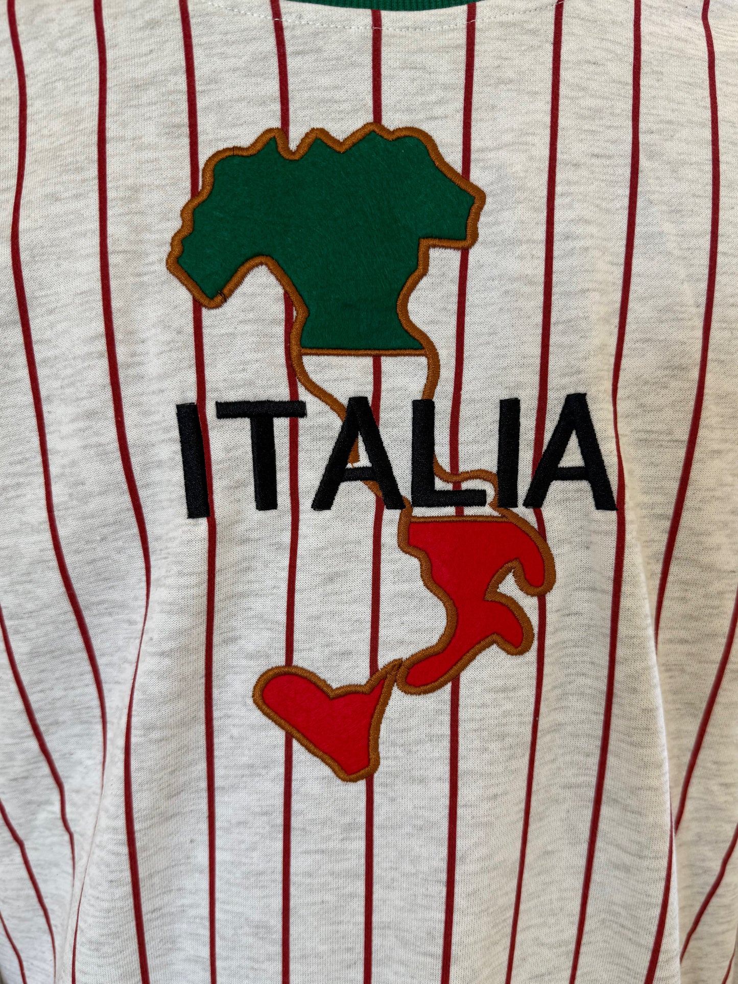 ストライプイタリアスウェット DPB90116