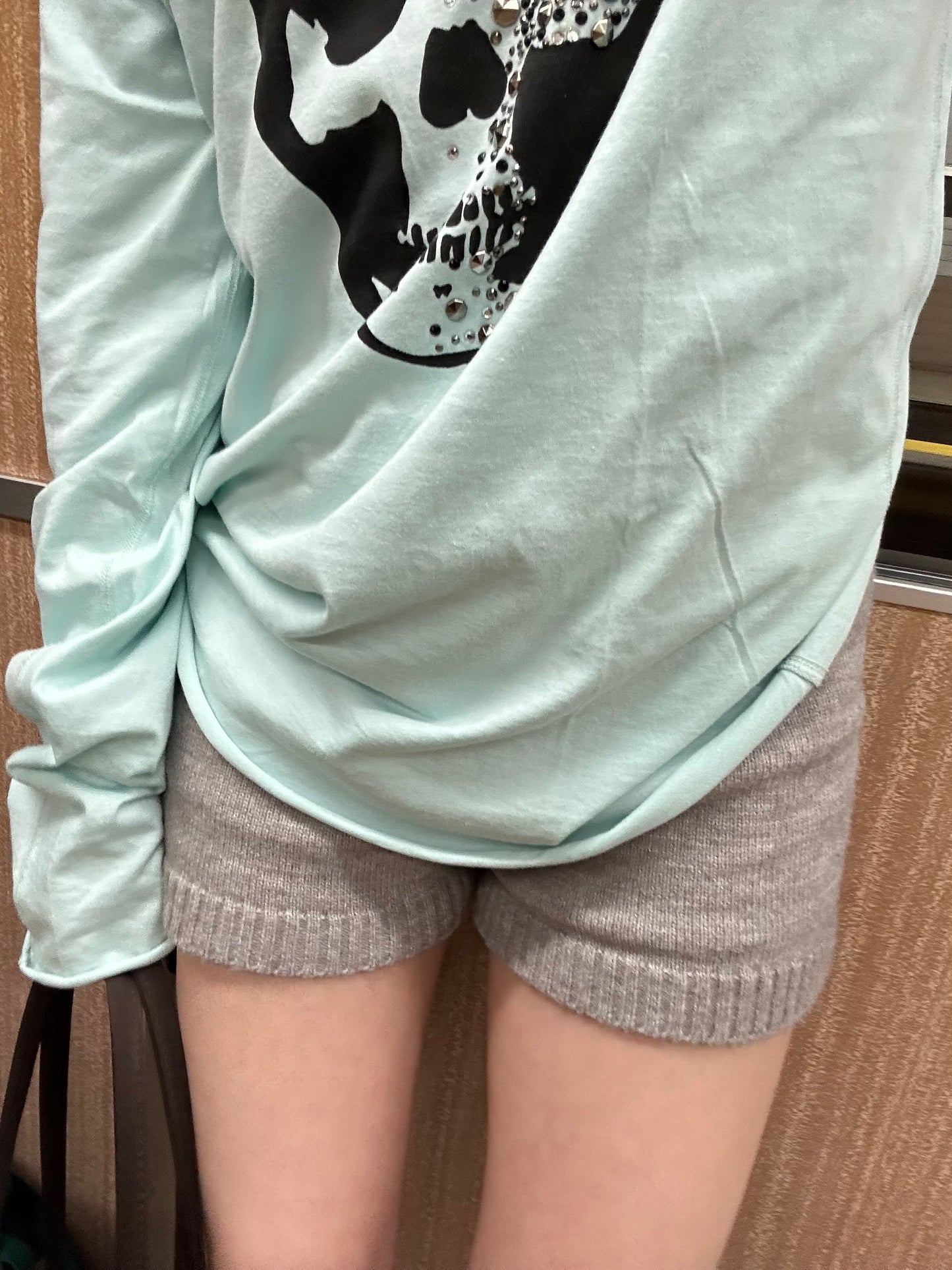 ニットショートパンツ DPB98054