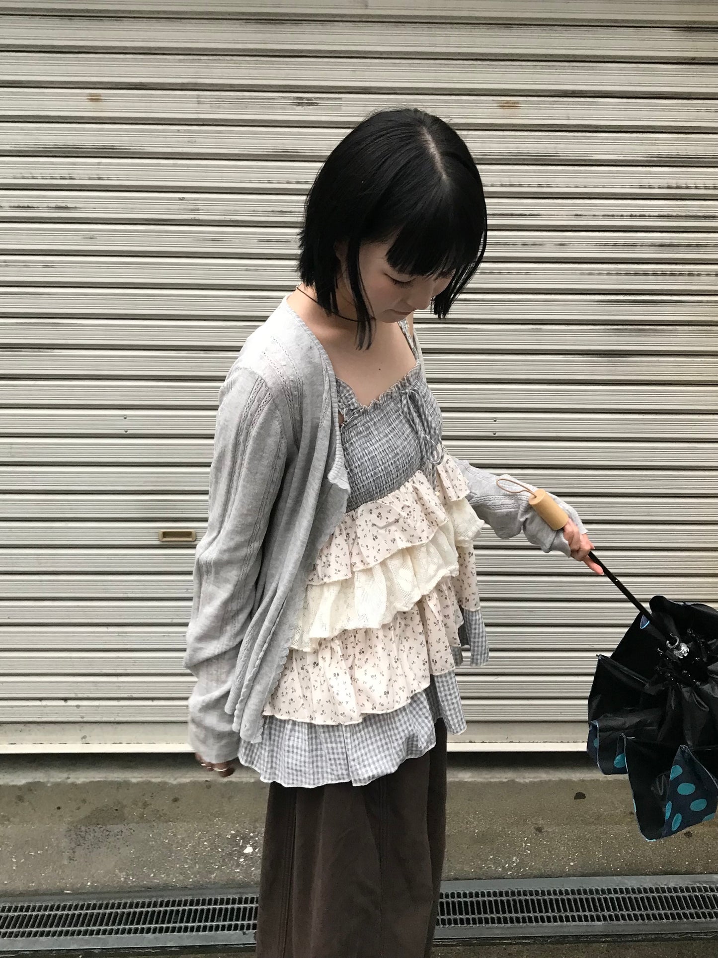 【即納】レースドッキングチュニックDPB85558S