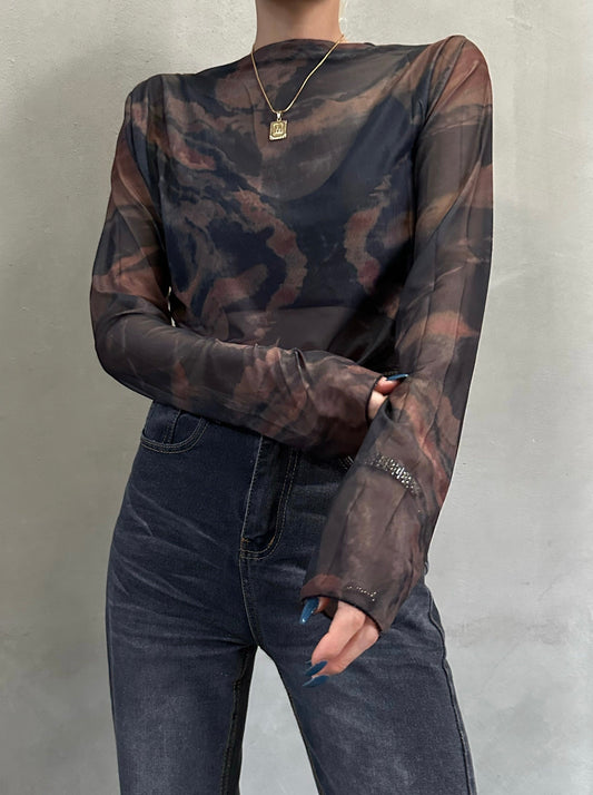 シースルーニュアンストップス DPB26206