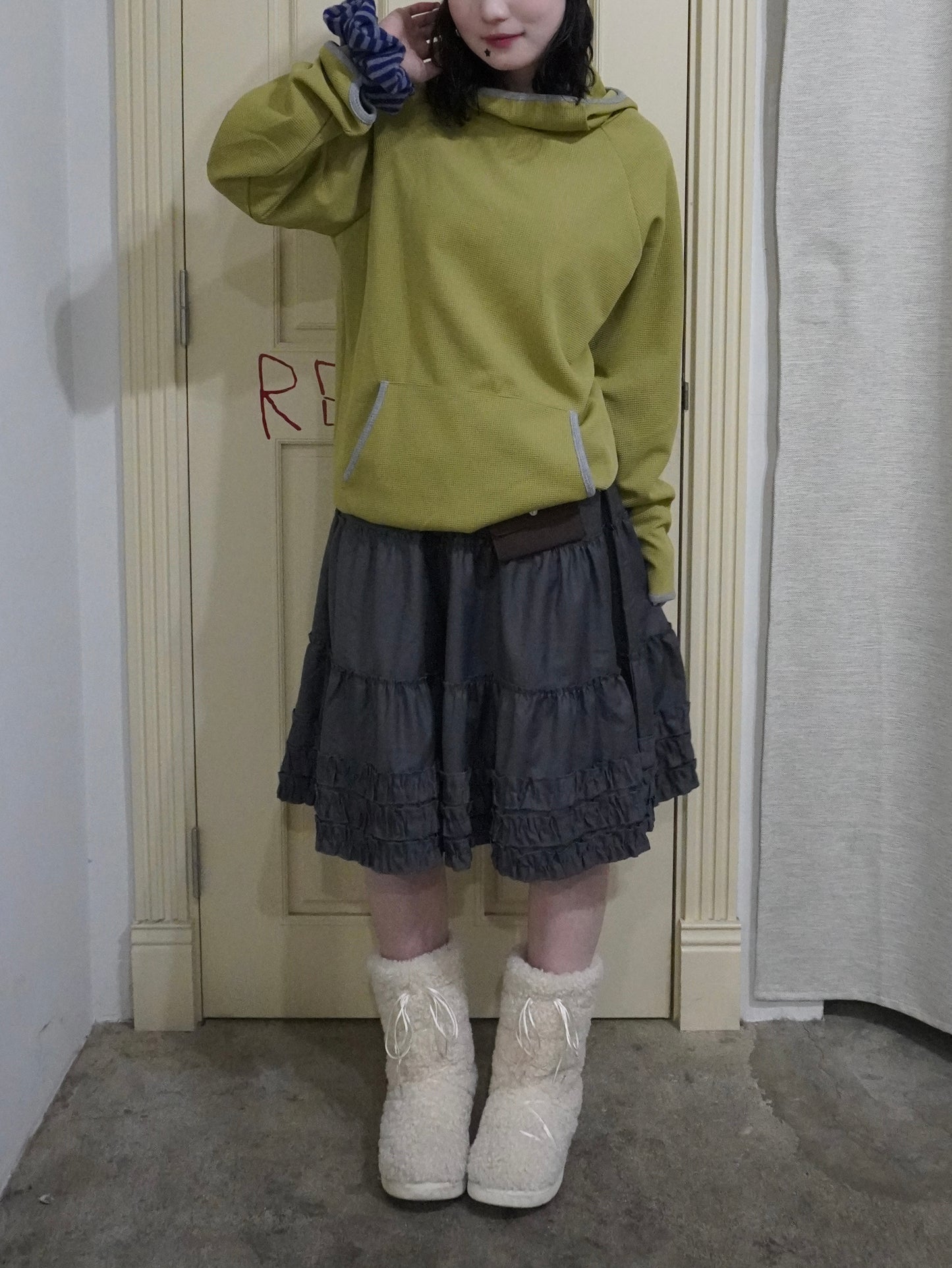 バイカラーパイピングトップス DPB85484