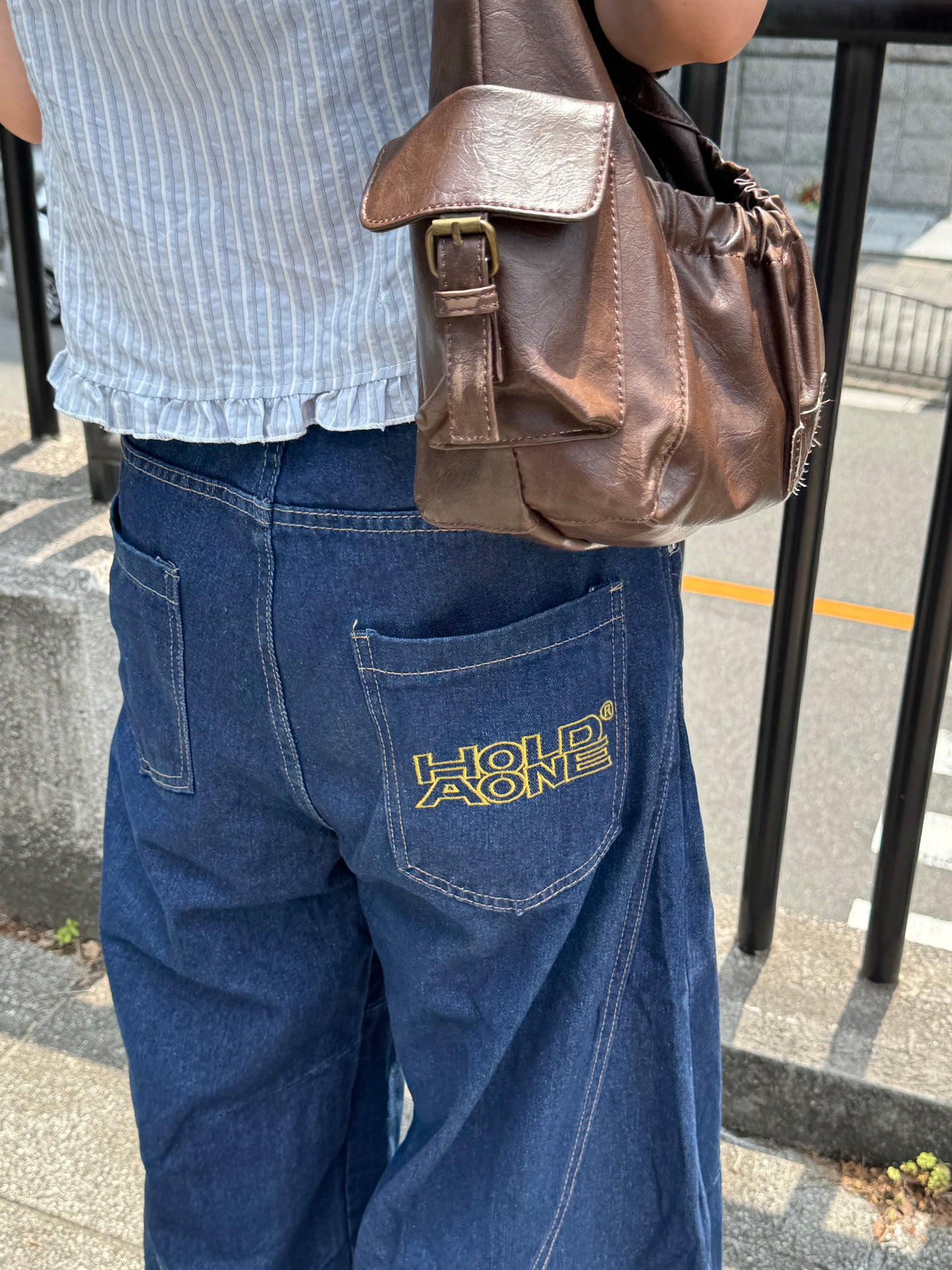 ヒップロゴデニムパンツ DPB85264
