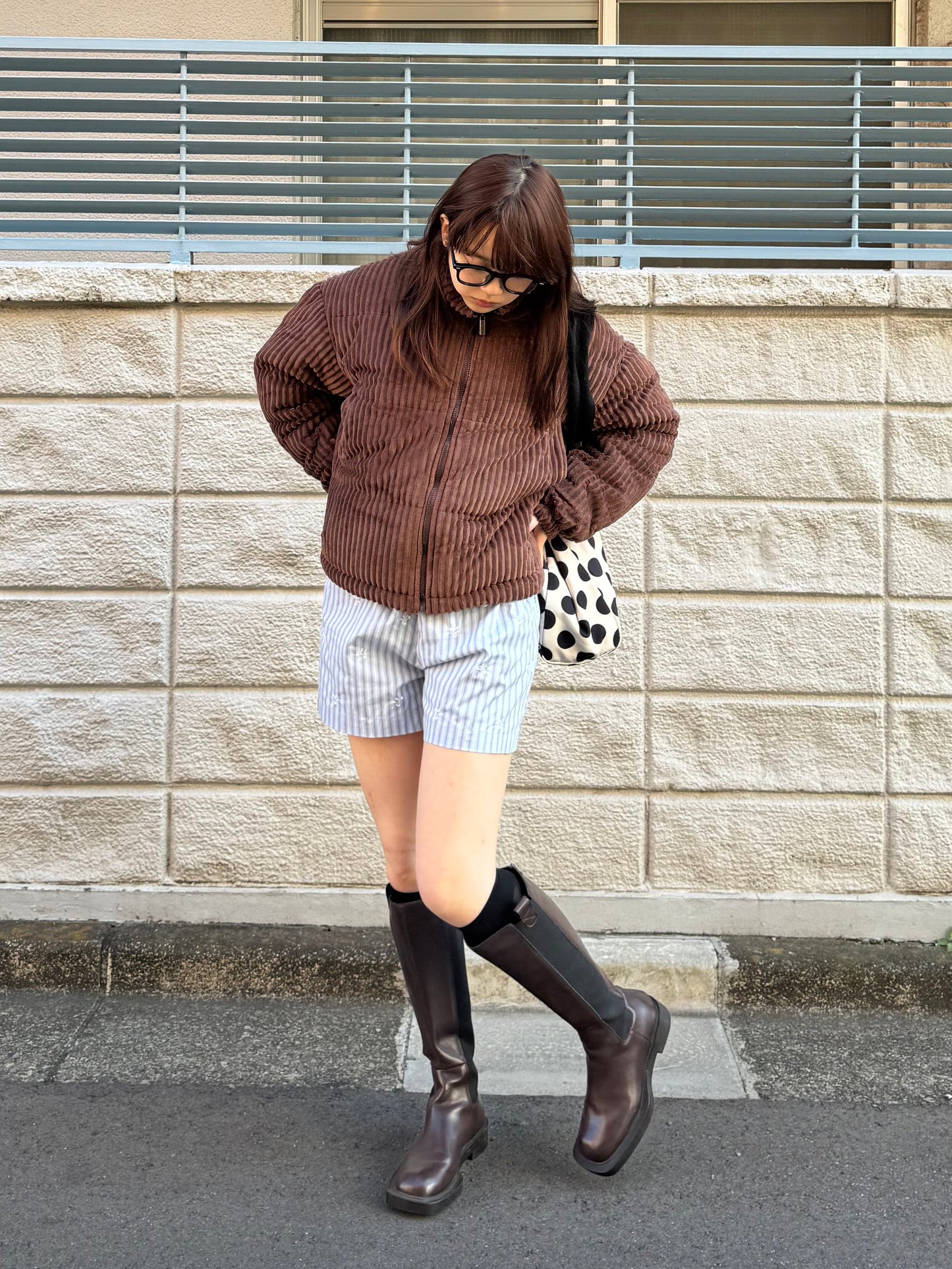 コーデュロイ中綿ジャケット DPB91066