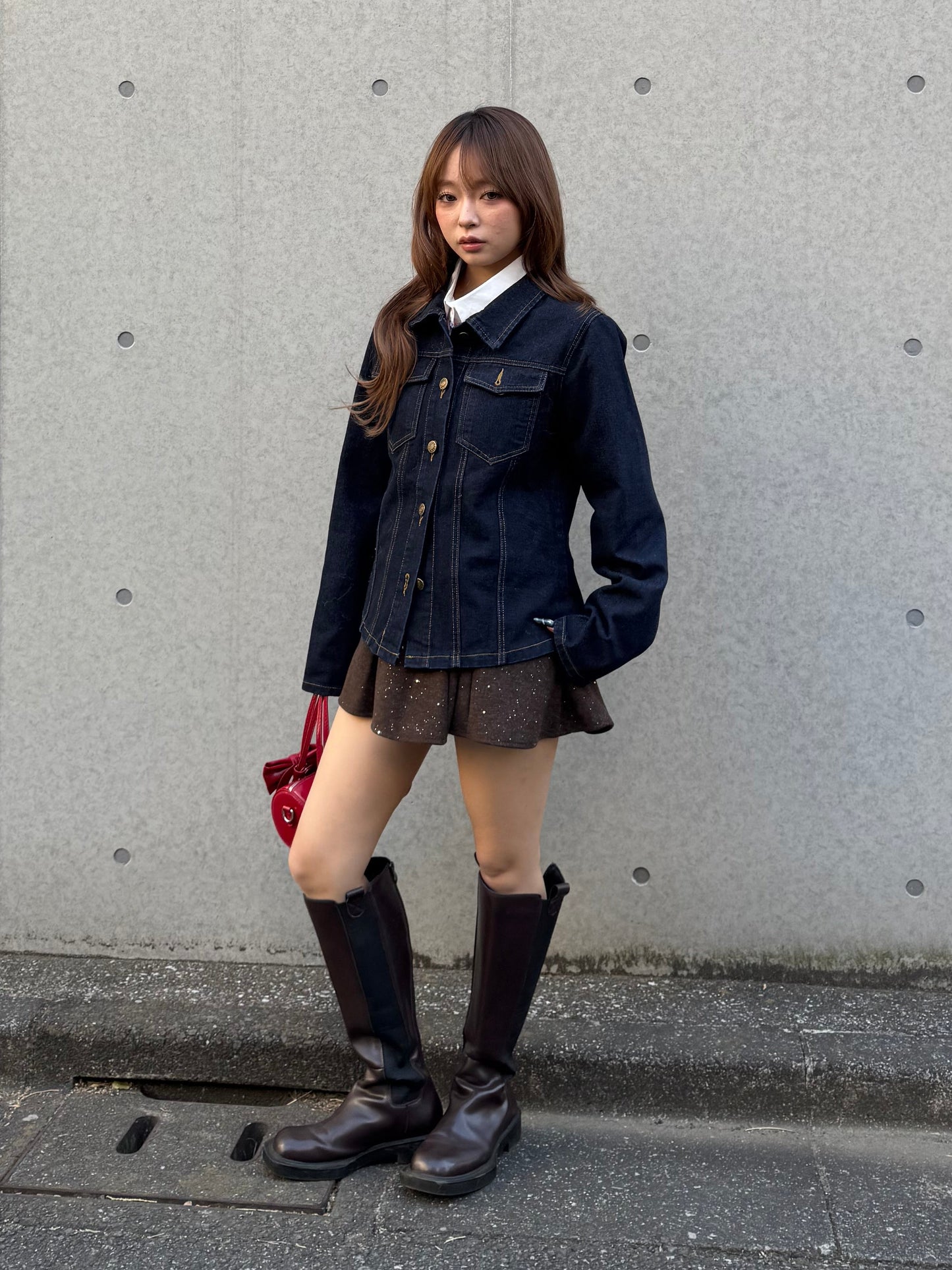 ウエストスリムデニムジャケット DPB86194