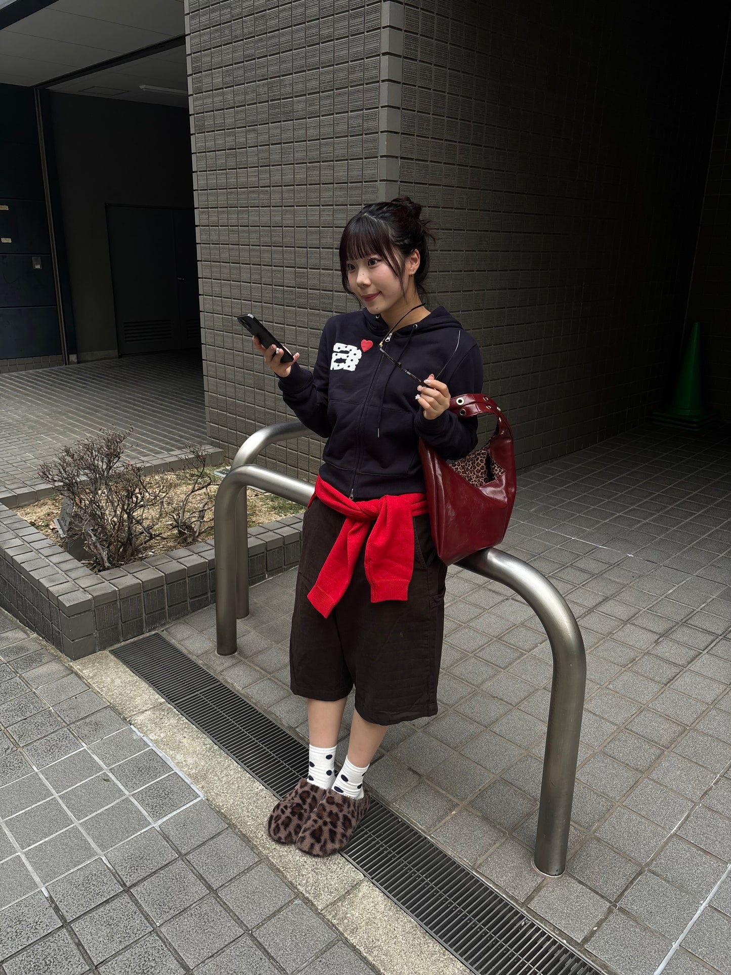 リバーシブルショルダーバッグ DPB89126