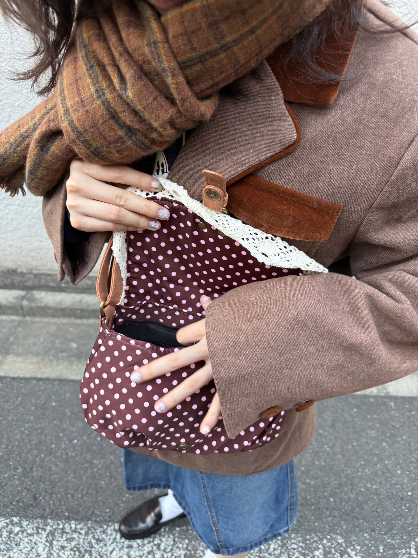 ドットレースカジュアルバッグ DPA43656