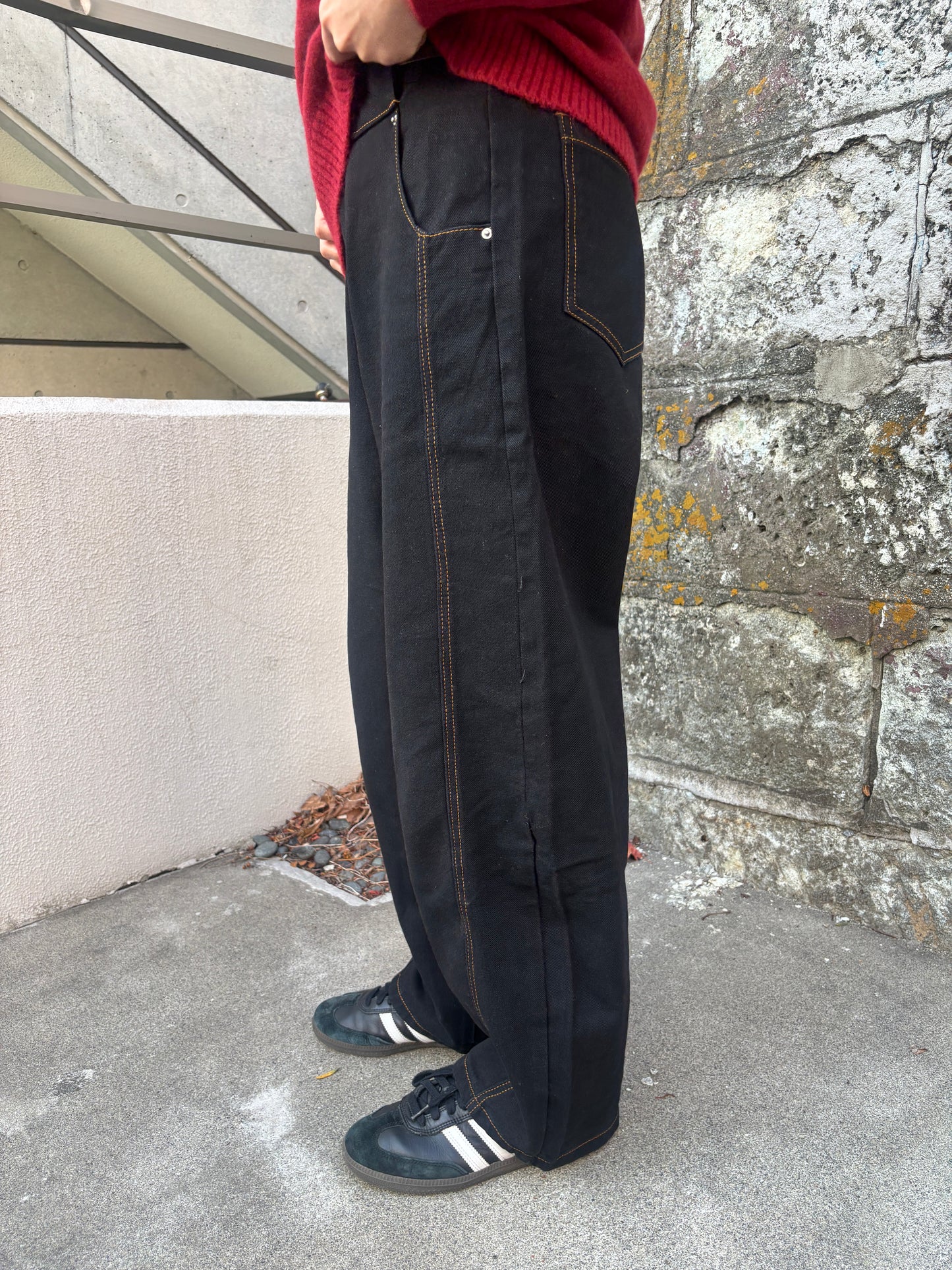 カーブデニムパンツ DPB63274
