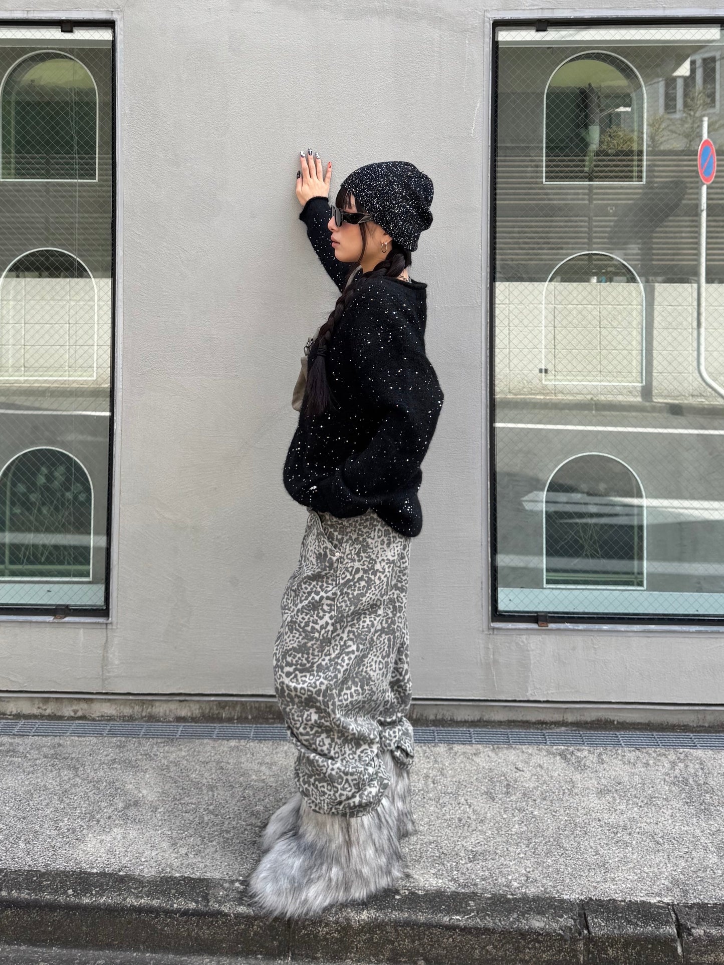 レオパードボリュームパンツ DPB86150