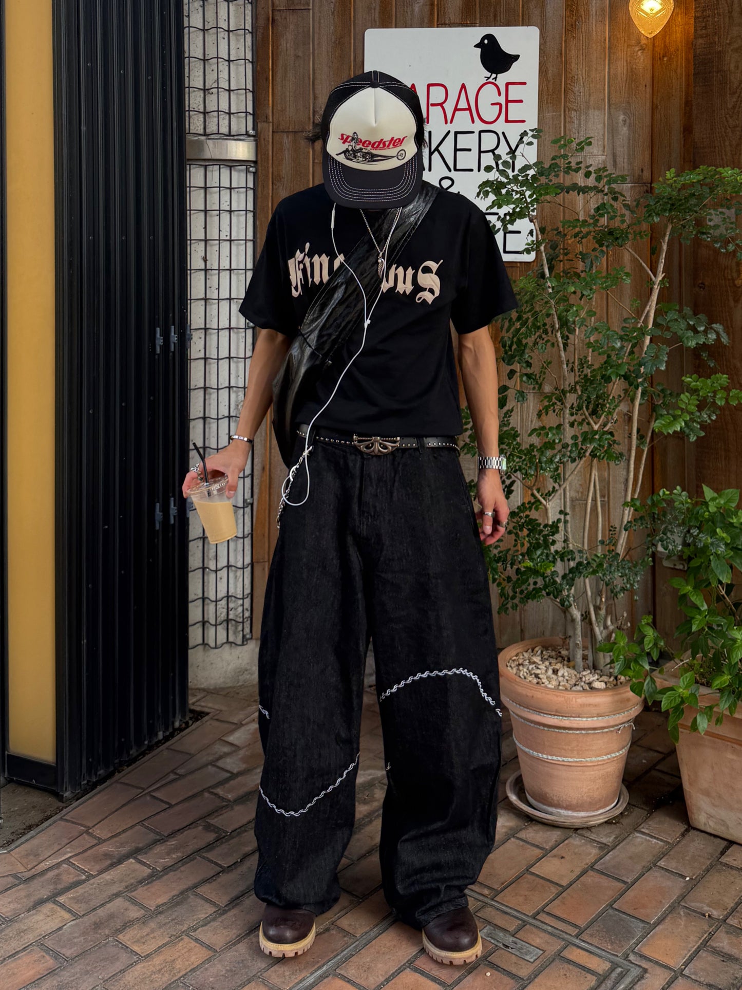 カーブデザインパンツ DPB90014