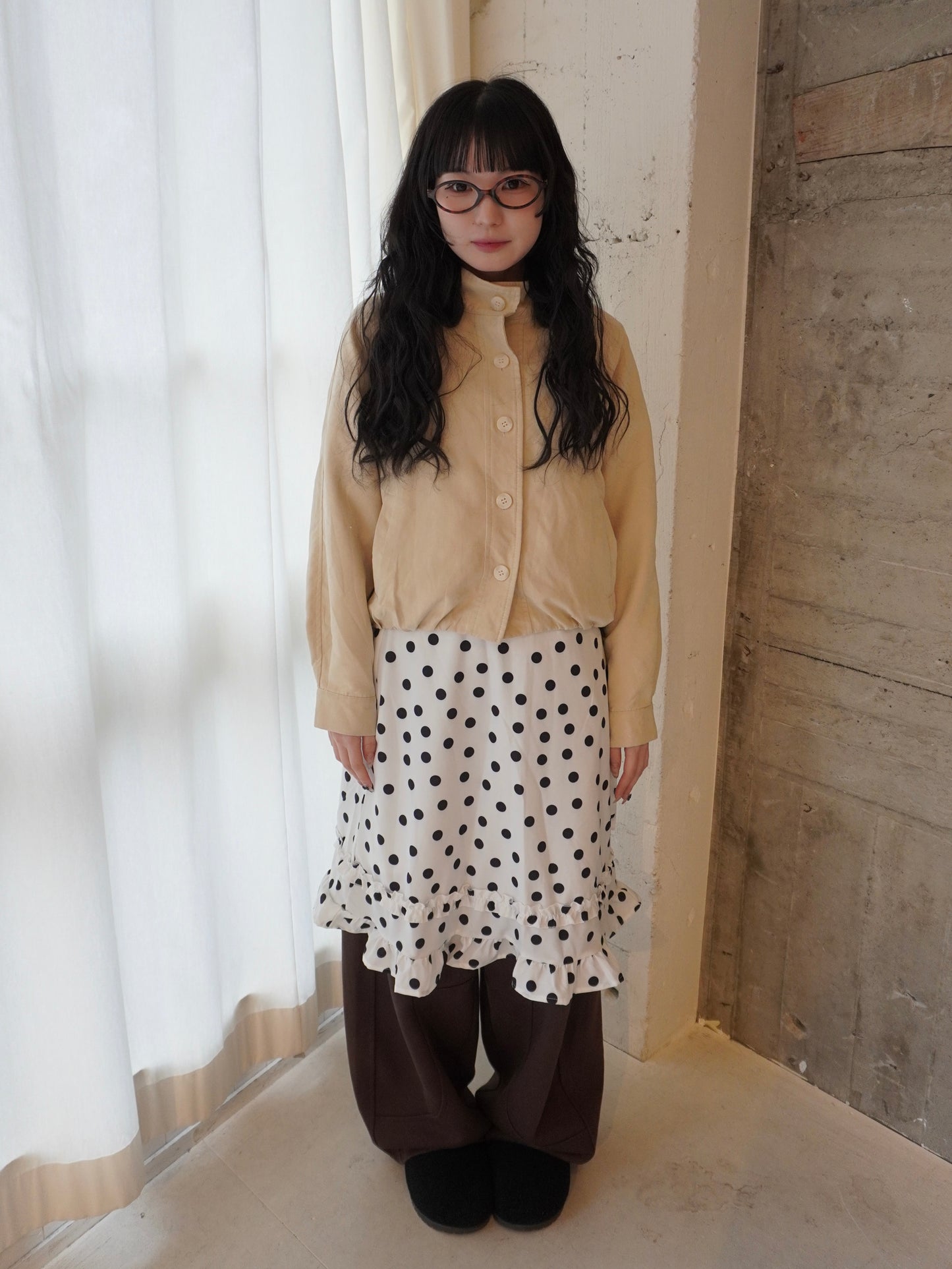 ドットフリルスカート DPB85462