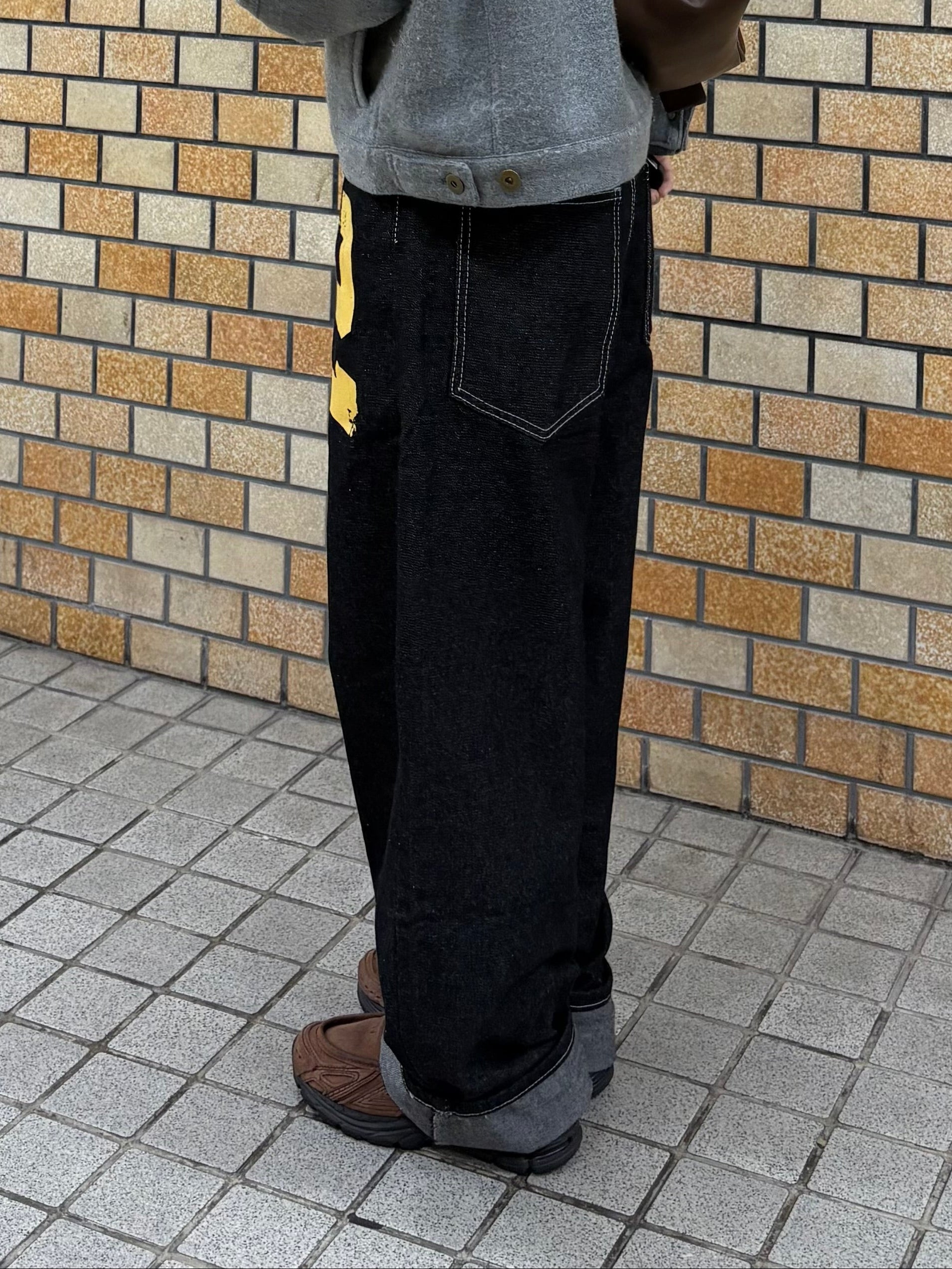 ハイストリートウォッシュロゴデニムパンツ DPB99026 – CRAMMY