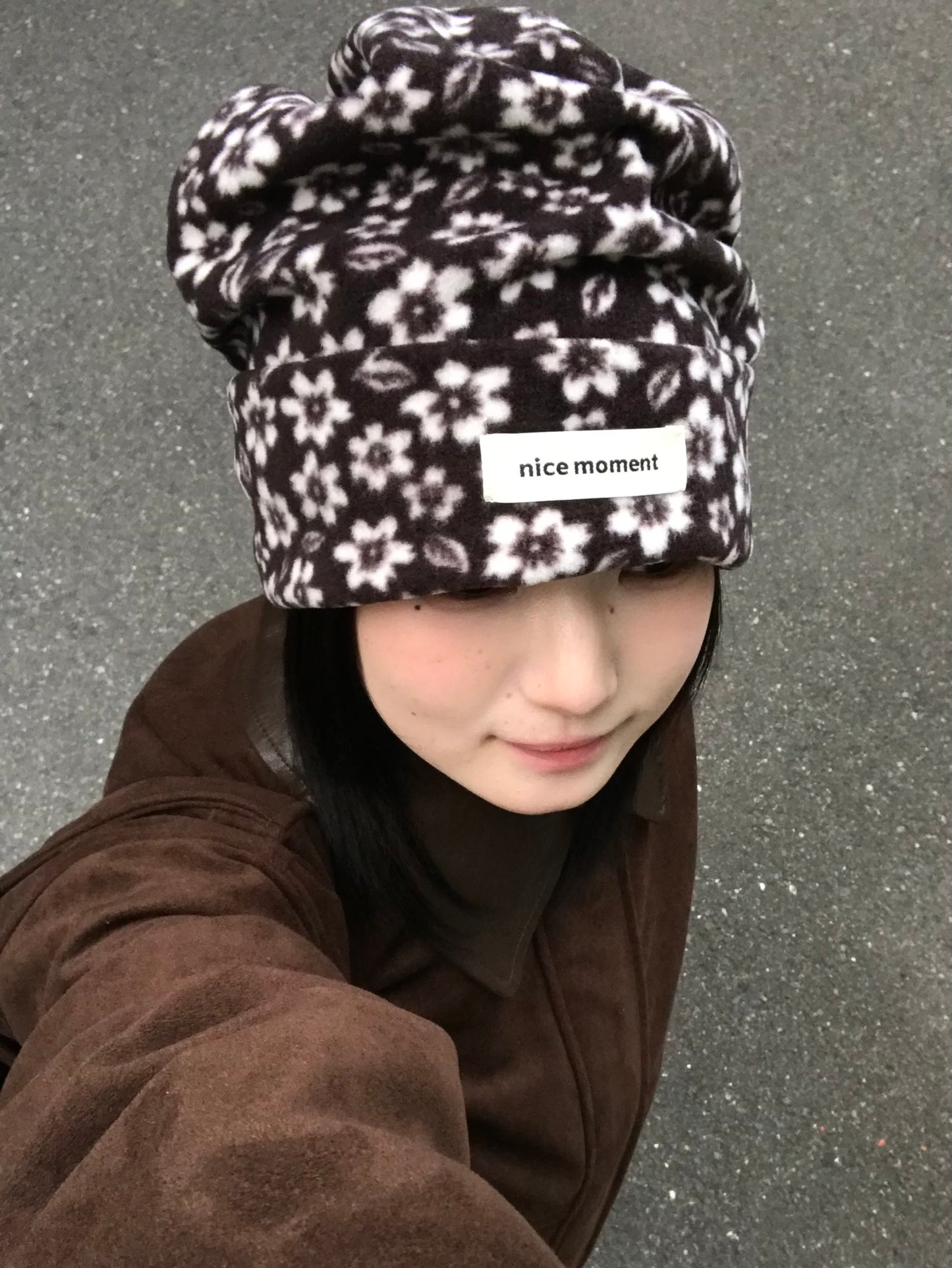 フリースフラワービーニー DPB85452