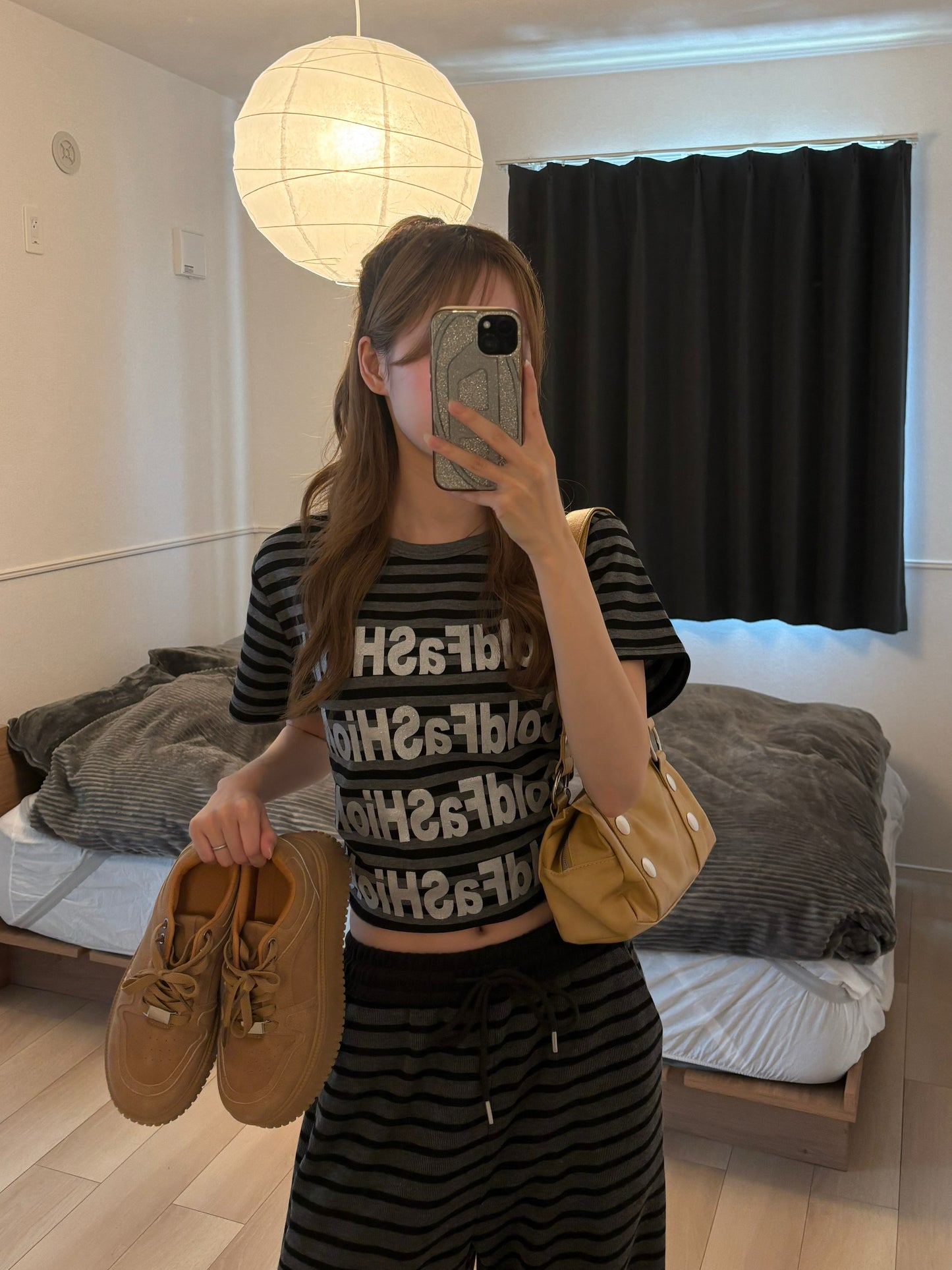 フォントボーダーTシャツ DPB88299