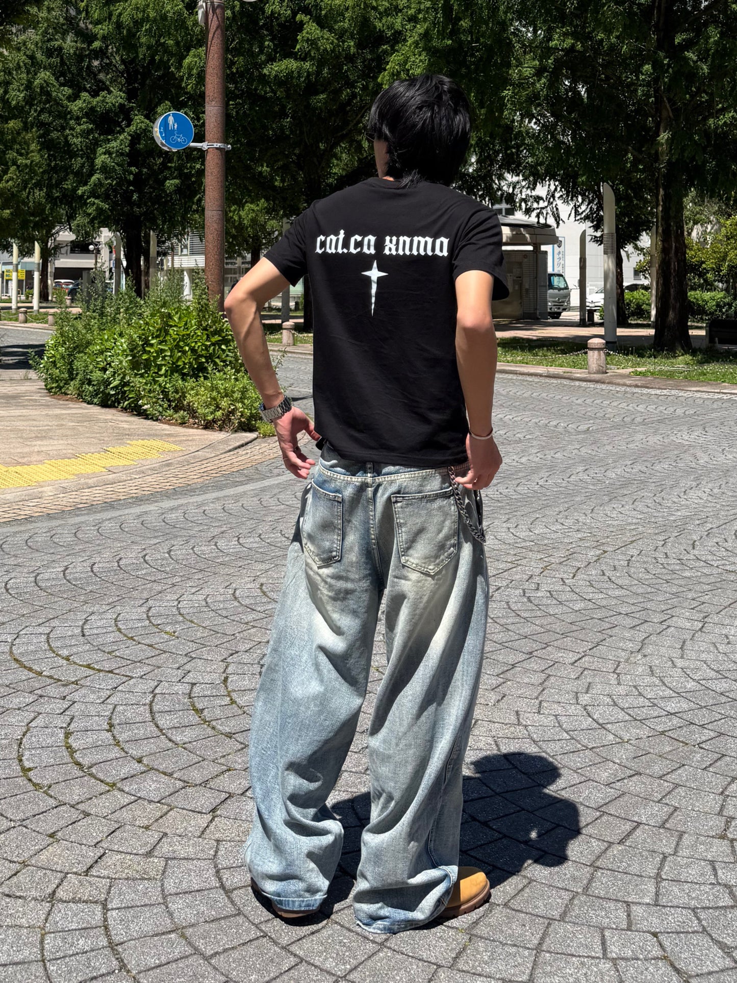 ストリートバックロゴTシャツ DPB90199