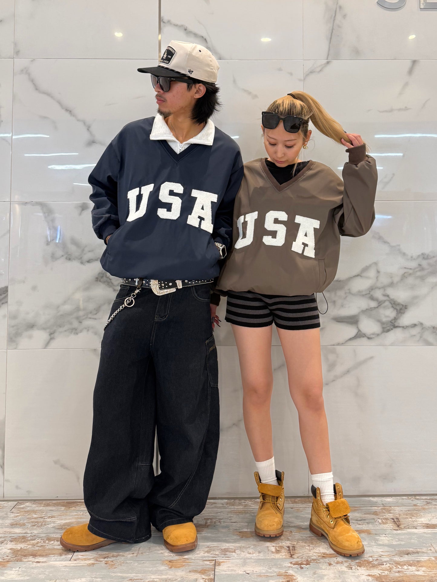 USAナイロンプルオーバー DPB73546