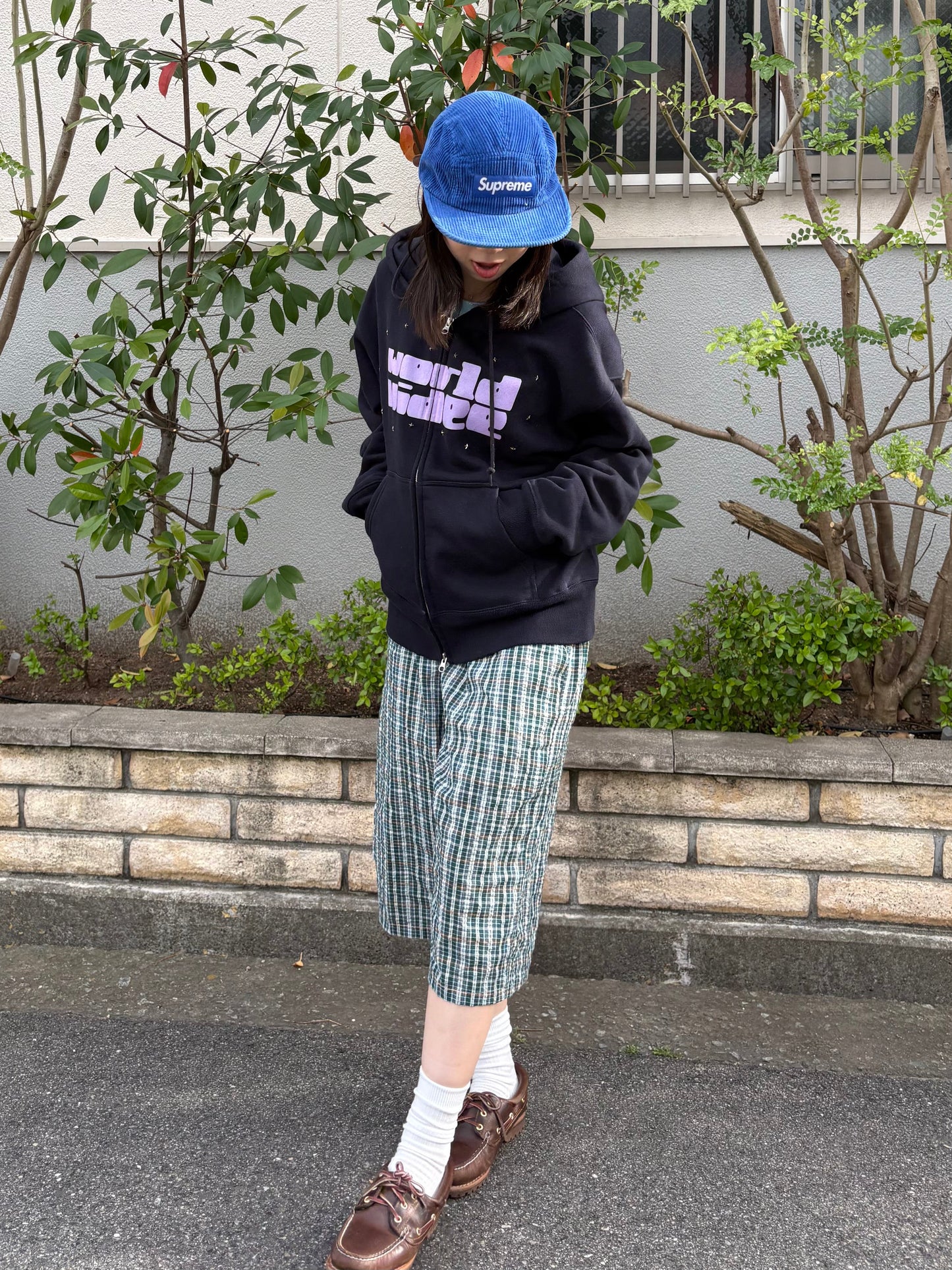チェックハーフパンツ DPB99088