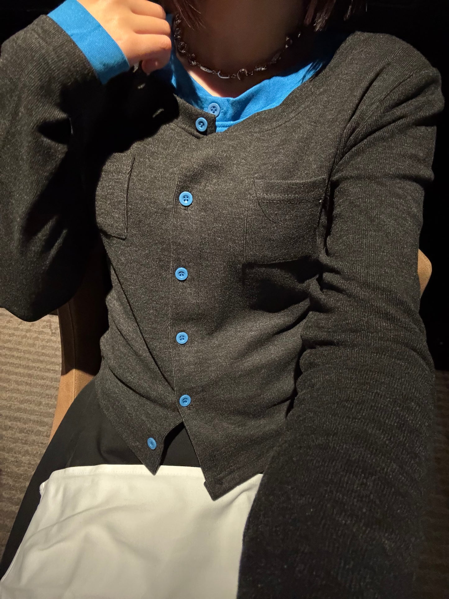 レイヤードライクカーディガン DPB93062