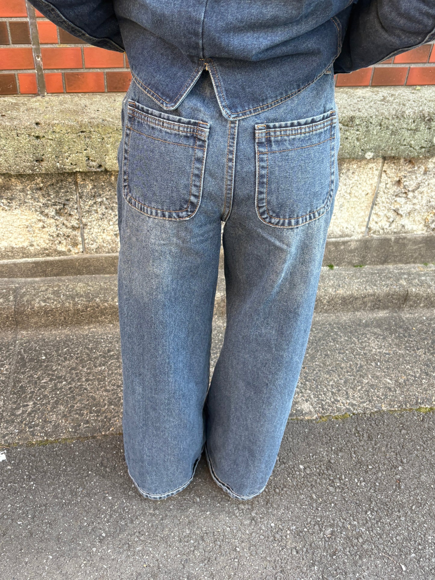 ワイドデニムパンツ DPA43775